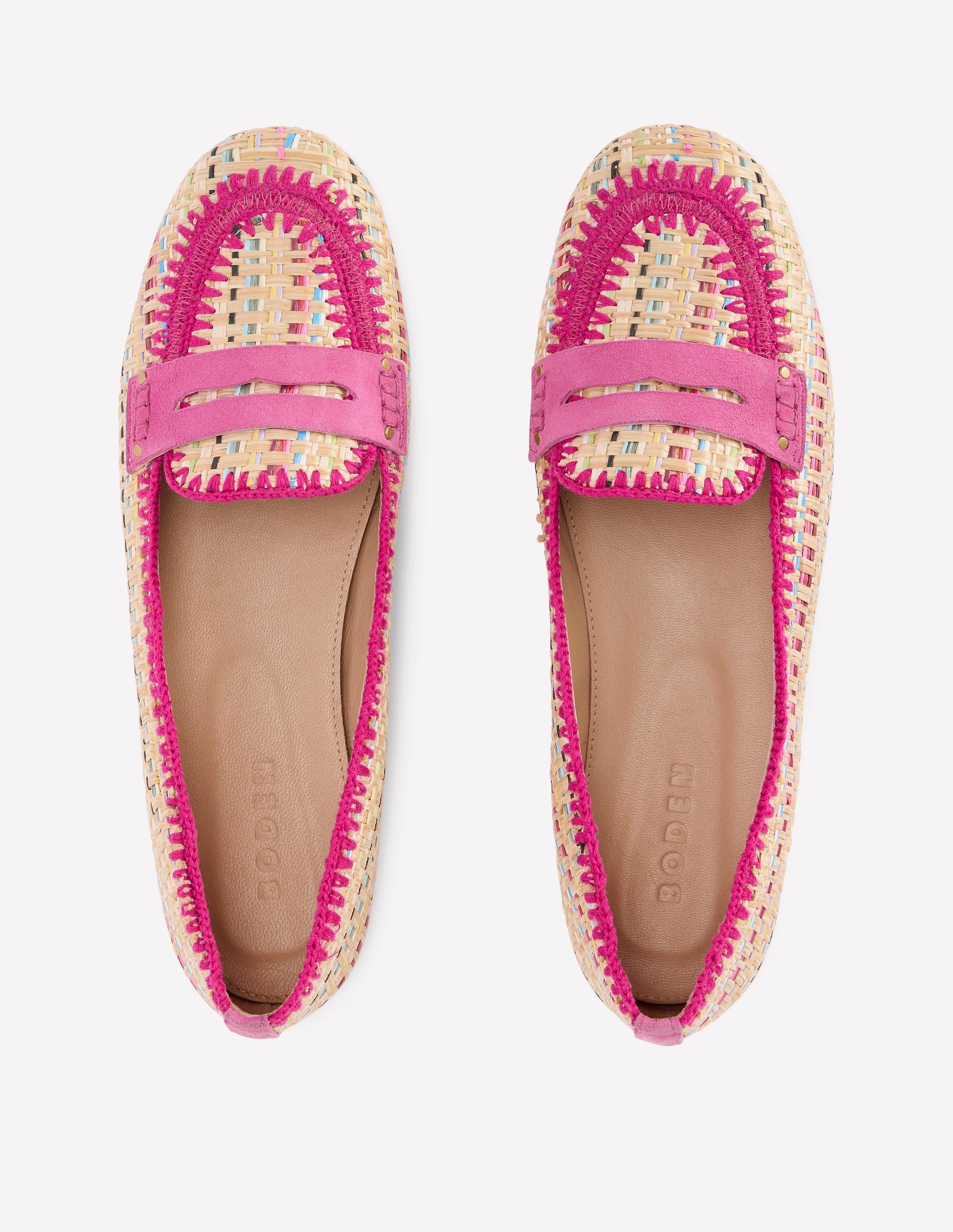 Mocassins intemporels-Raphia multi - Image 5