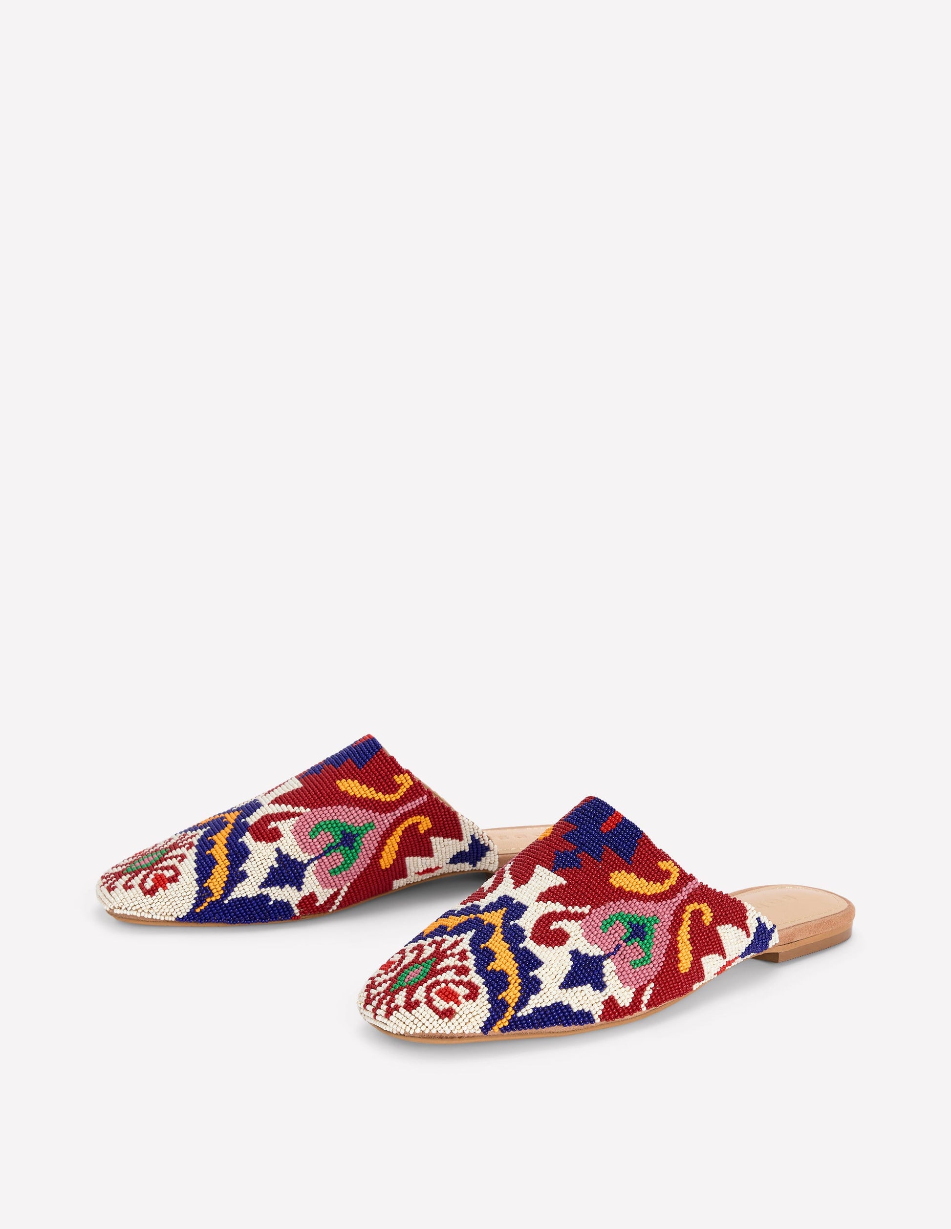 Loafer-Pantoletten-Bunt Perlen-3