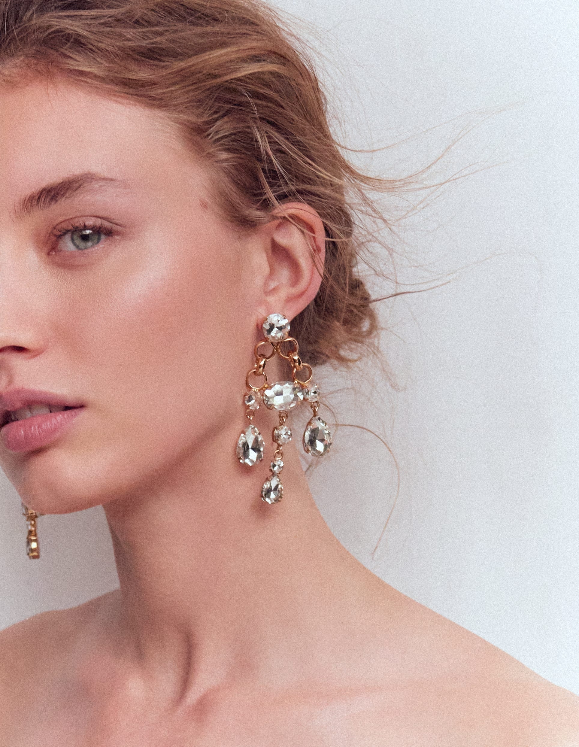 Mega-Ohrringe mit Schmucksteinen-Transparent-3