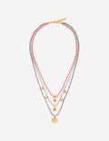 Collier à trois rangées-Multi