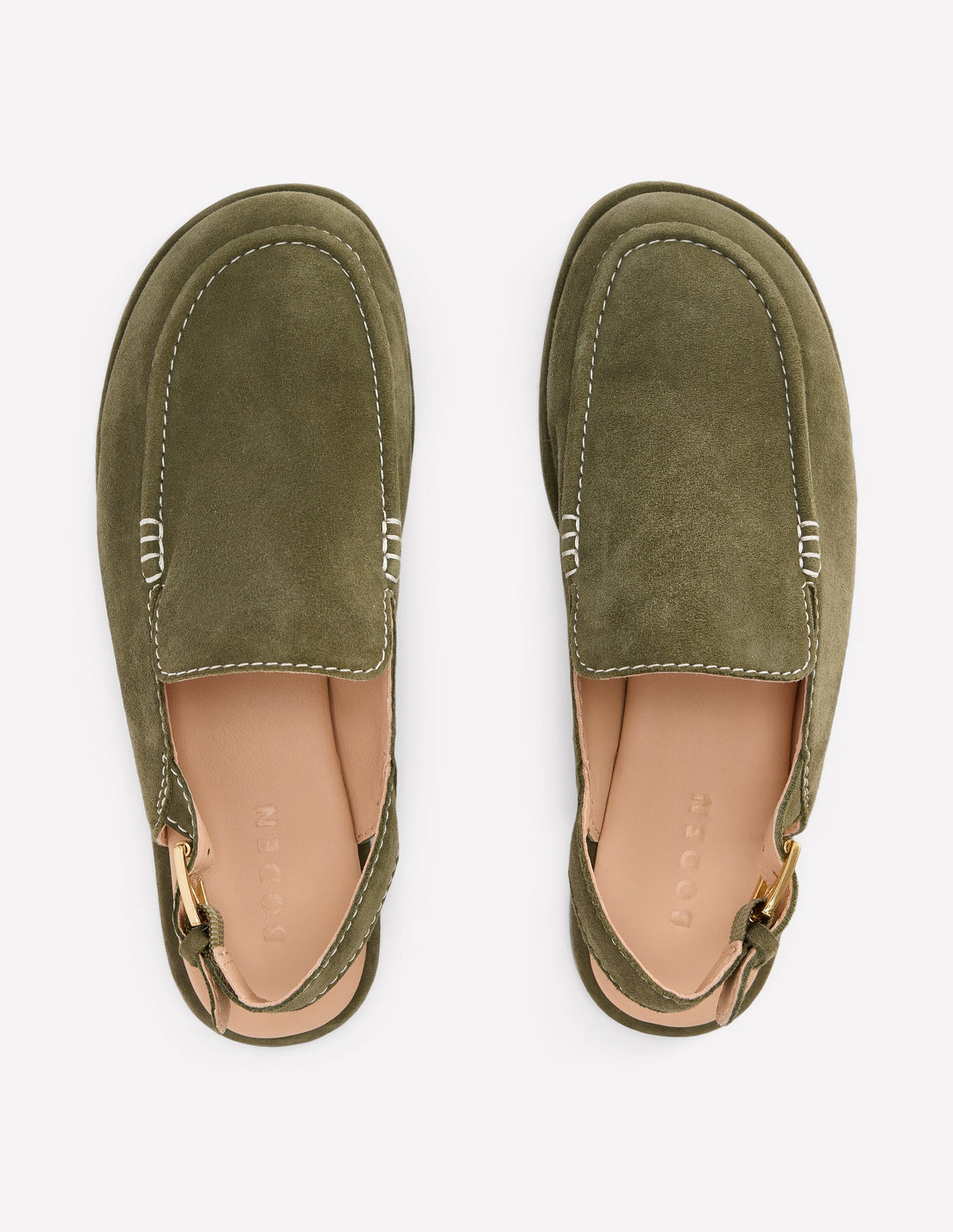 Slingback Clog-Deep Olive - Image 5