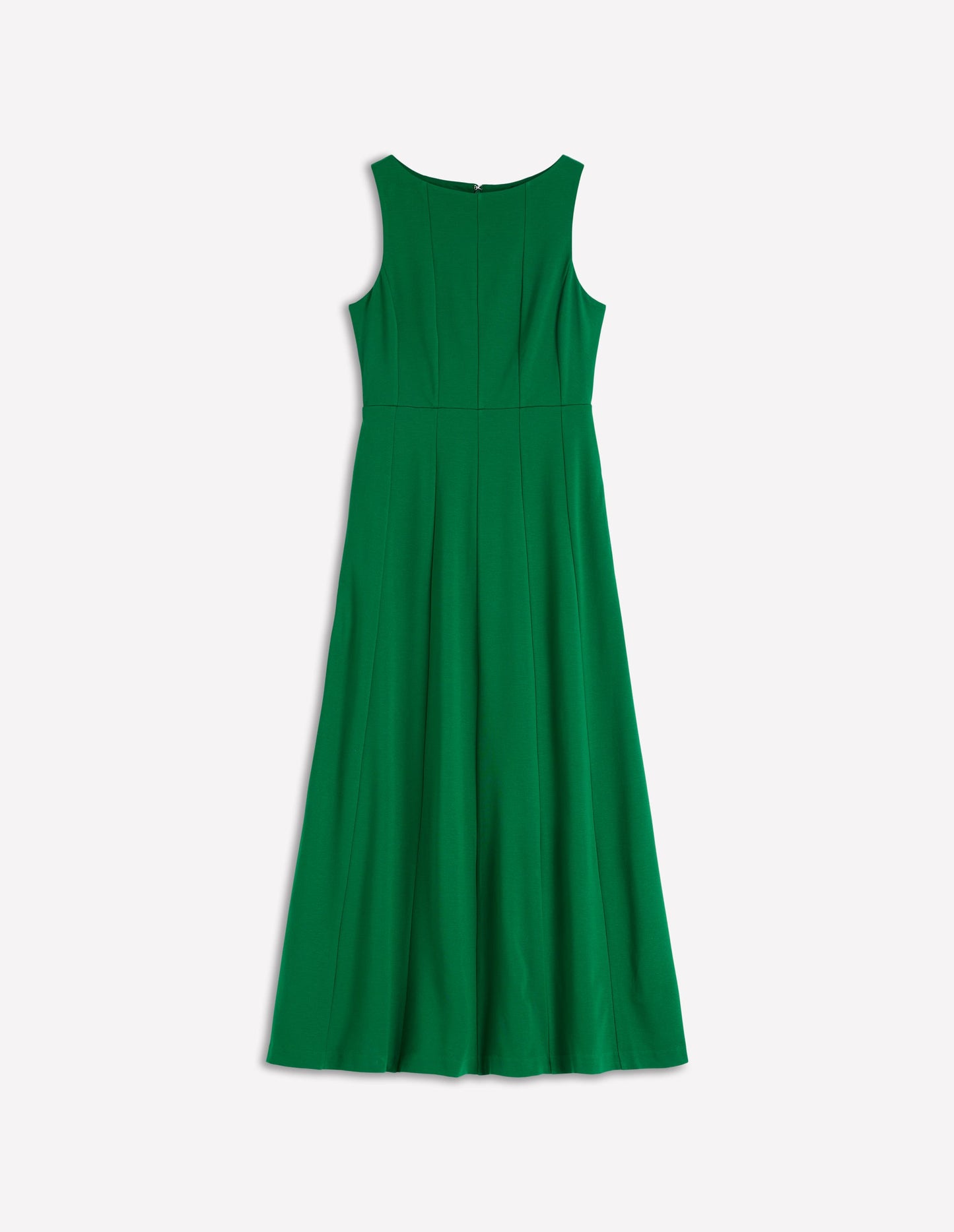 Robe sans manches en point de Rome-Vert frais