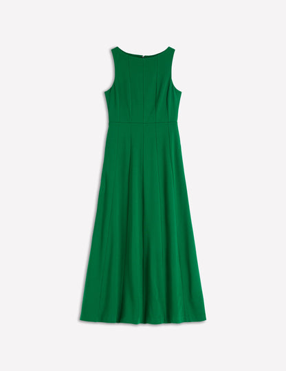 Robe sans manches en point de Rome-Vert frais-6