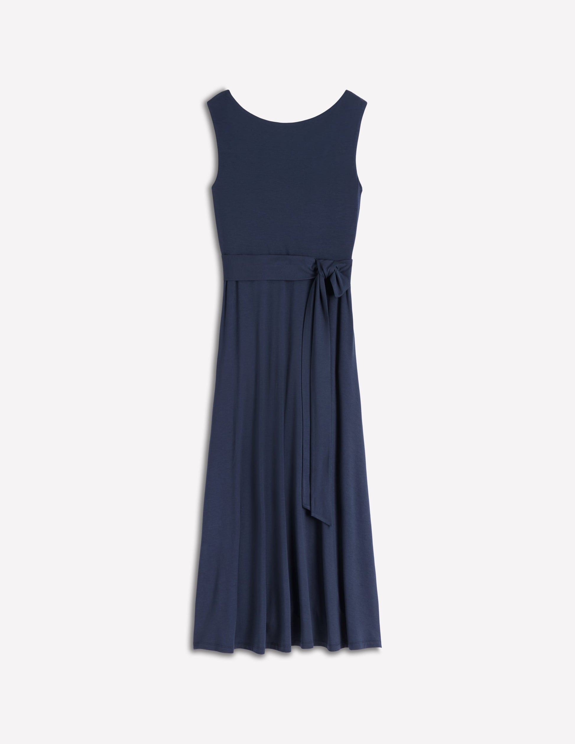 Tamsin Jersey-Midikleid-Marineblau-6