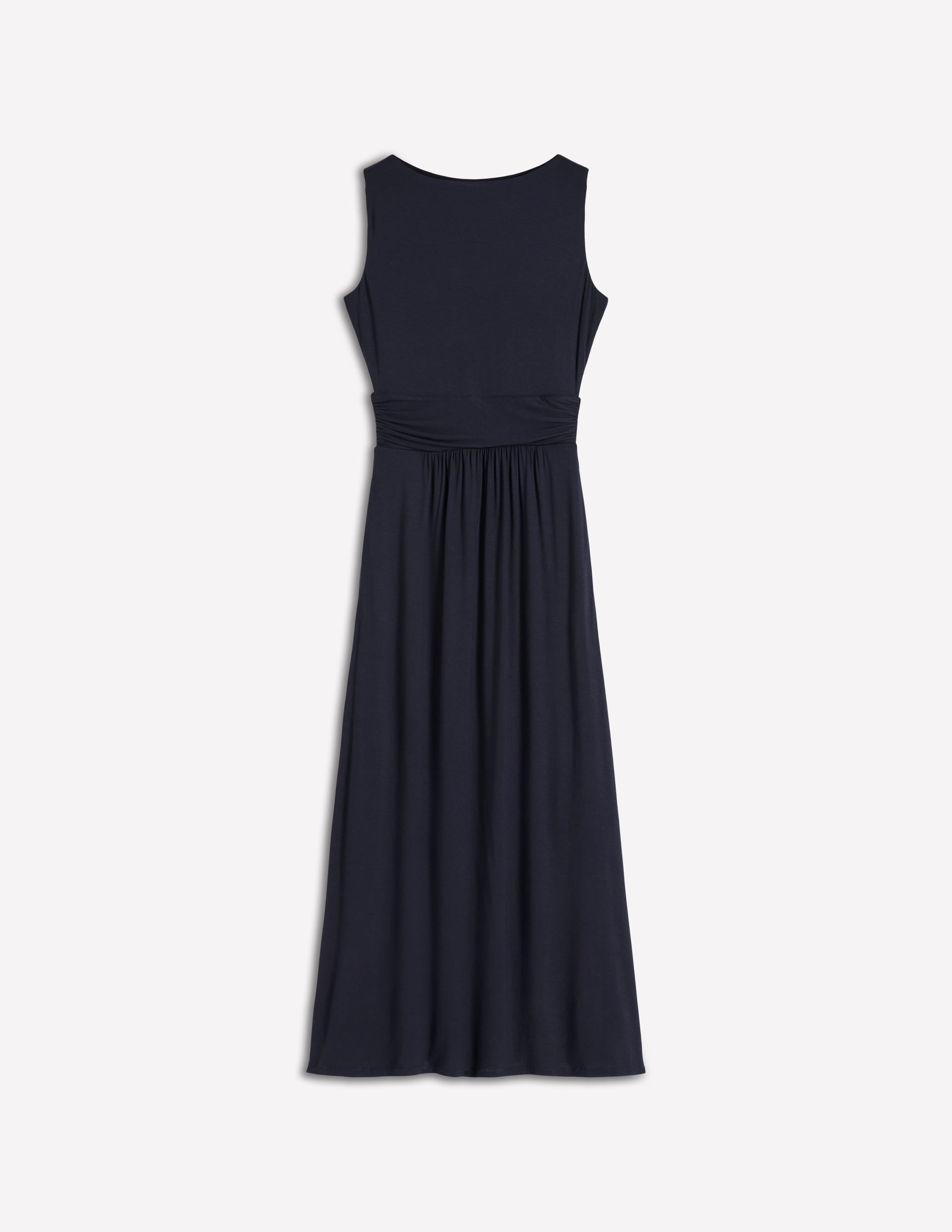Robe longue Antonia en jersey-Bleu marine - Image 5