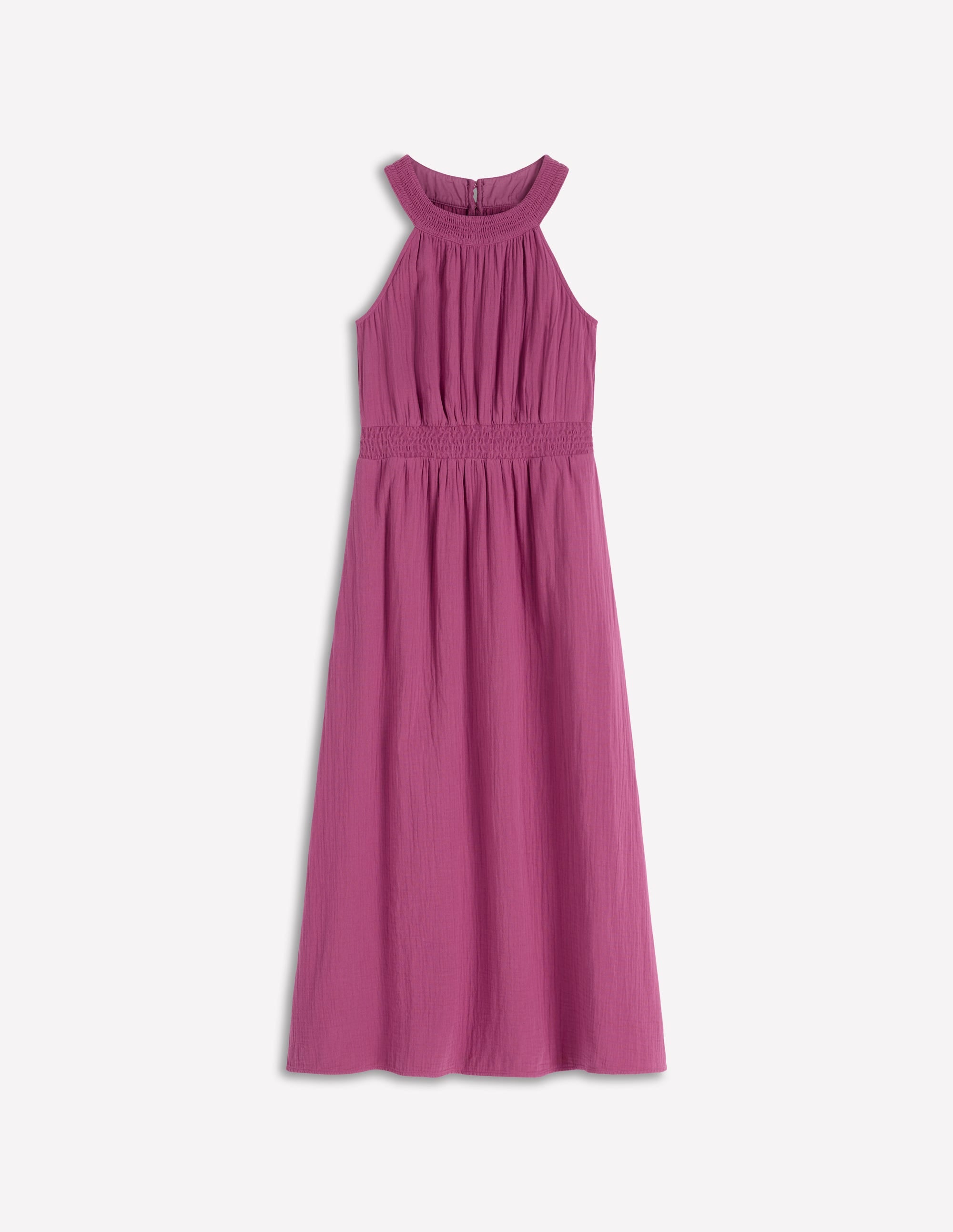 Daphne Doppeltuch-Kleid-Warmes Mauve - Image 6
