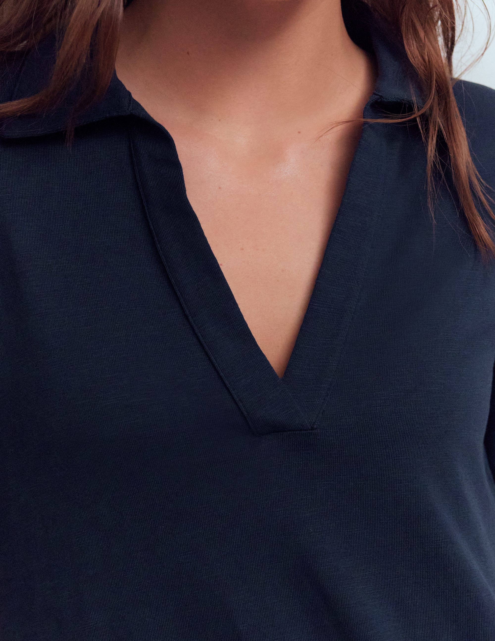 Robe T-shirt Tilda en jersey-Bleu marine - Image 2
