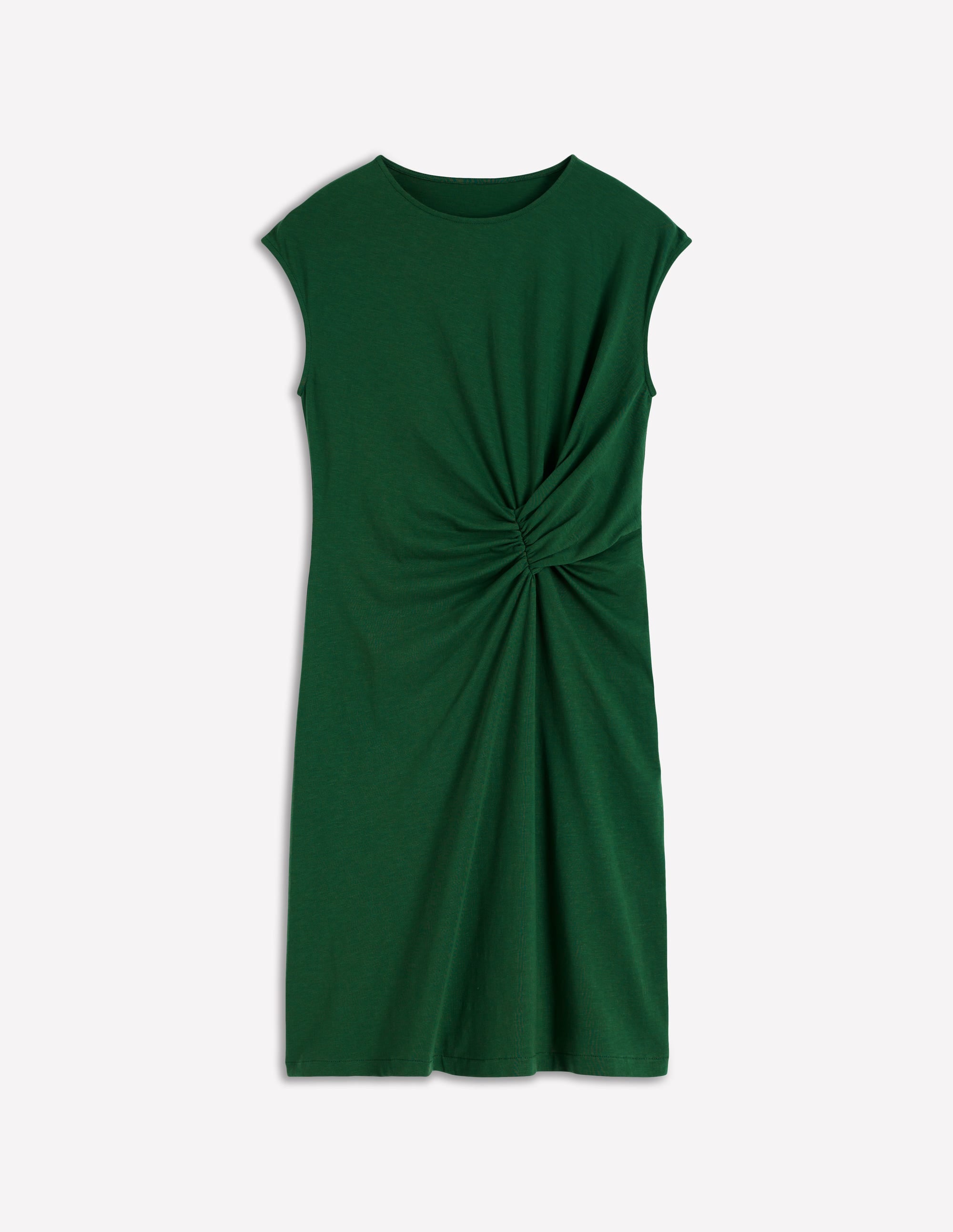 Robe courte Delilah torsadée-Vert chasseur - Image 5