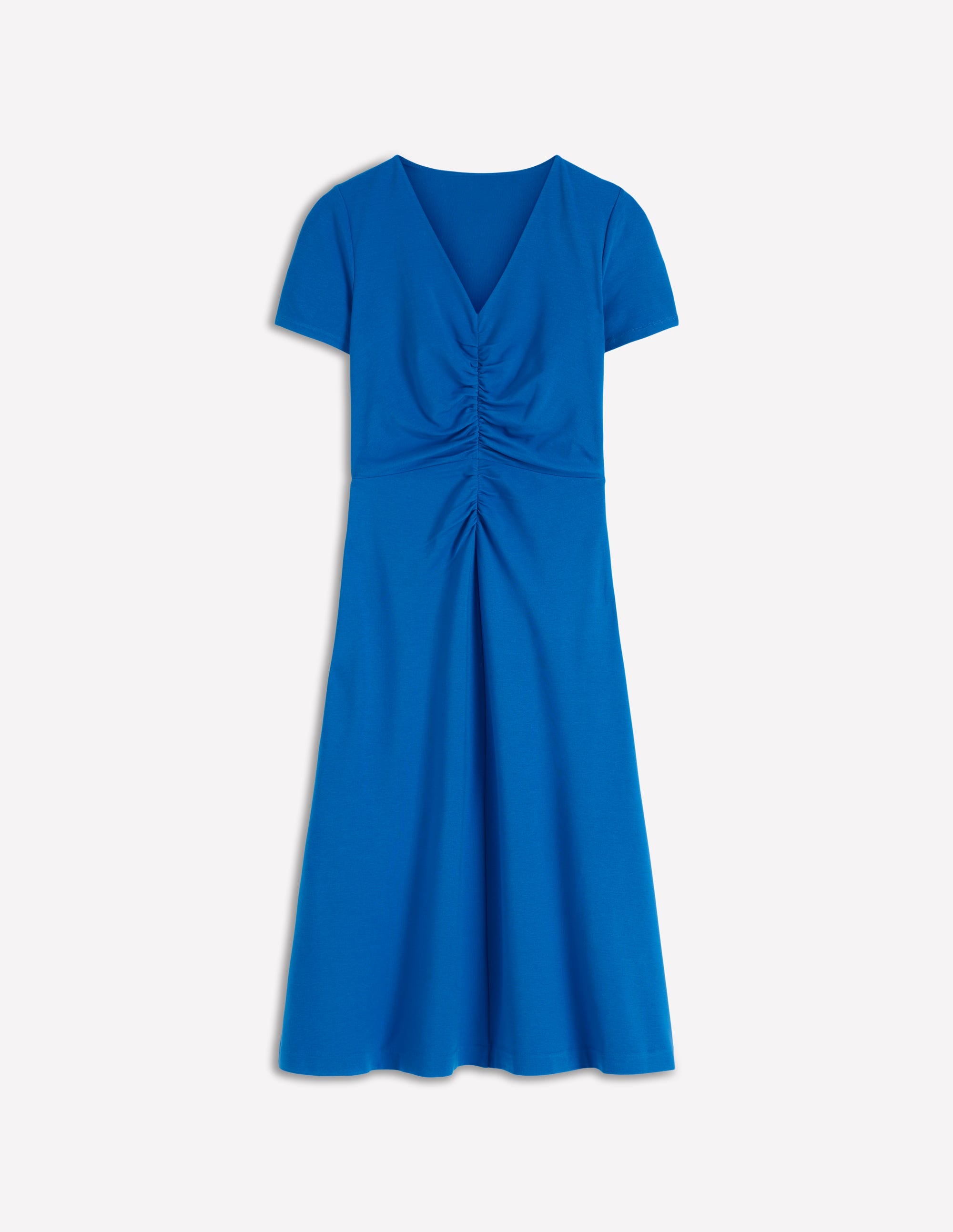 Una Ponte-Kleid mit Raffung vorn-Blau - Image 12