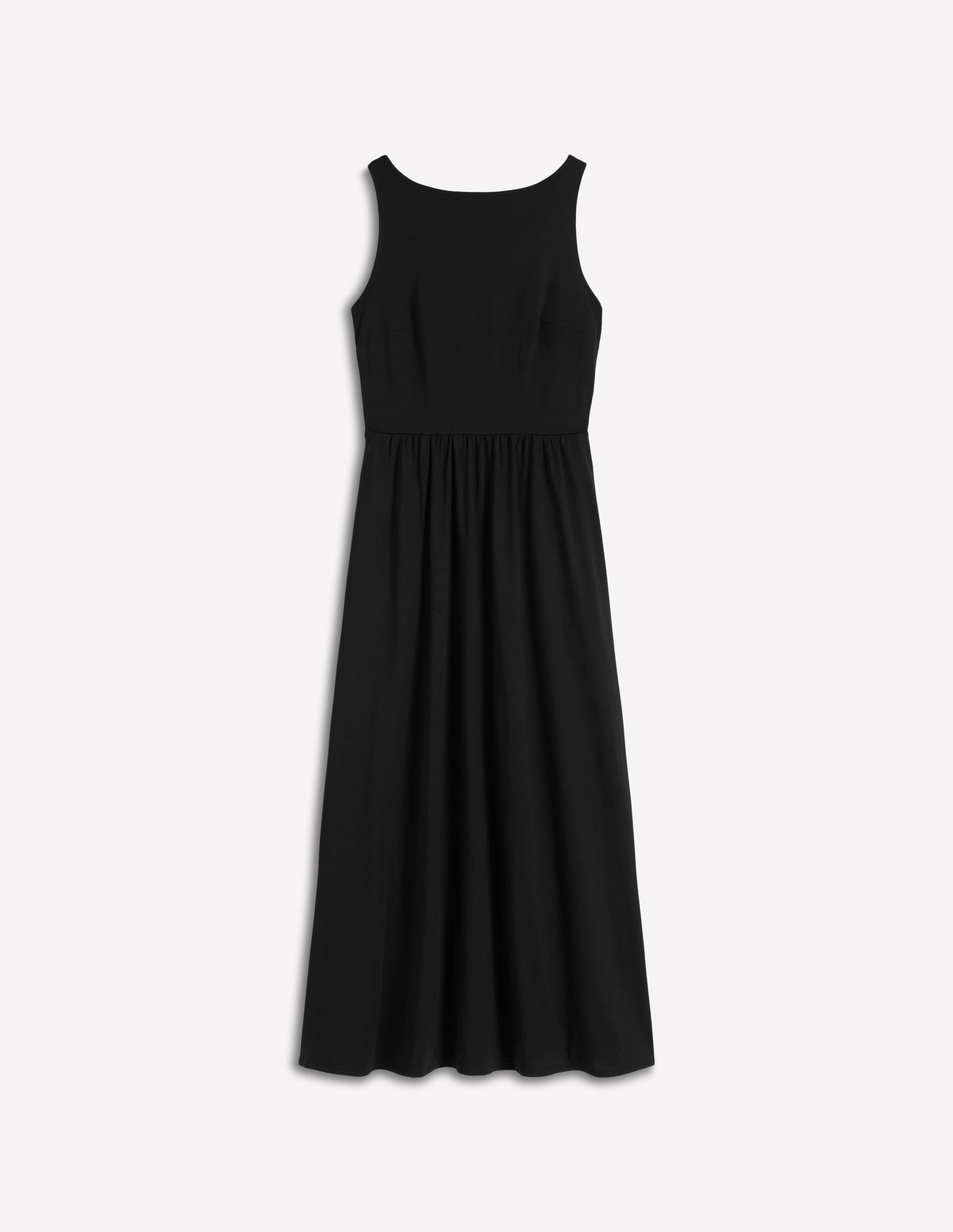 Saoirse Kleid mit gesmokter Rückenpartie-Schwarz - Image 5