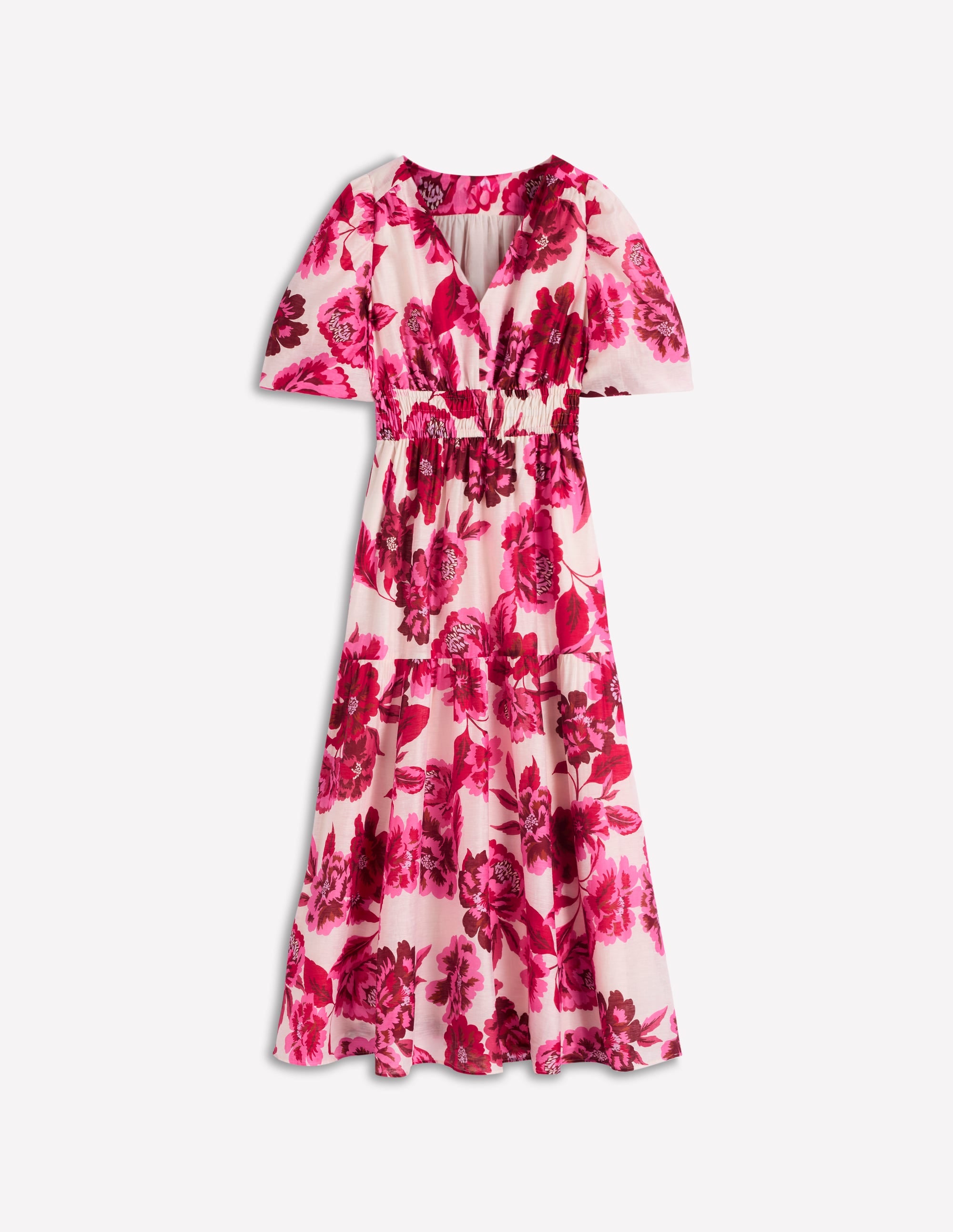 Robe de cérémonie Irene-Motif Opulent Blossom rose - Image 7