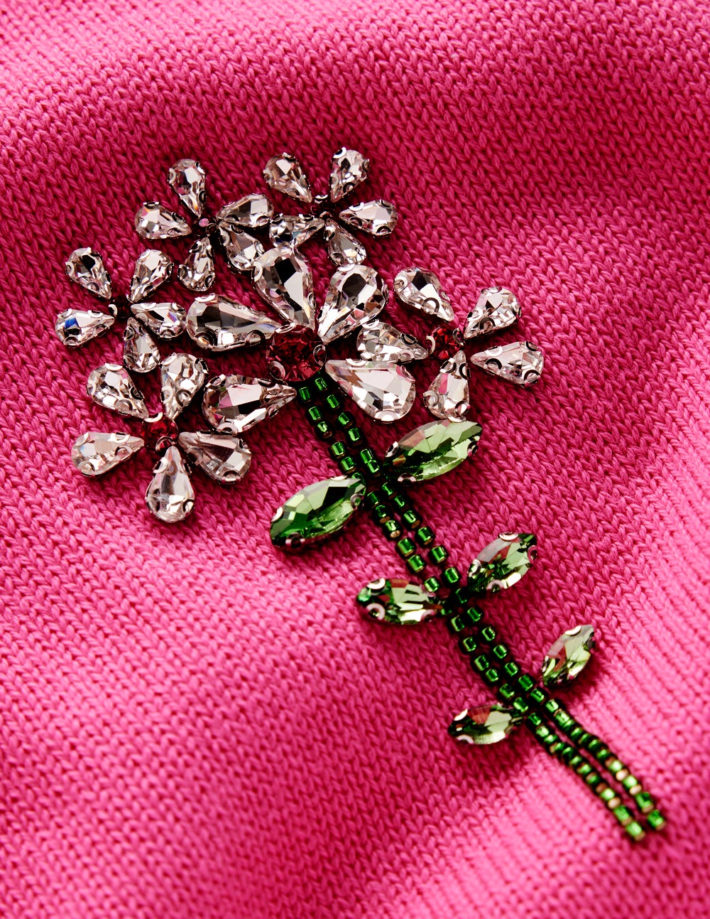 Embellished T-Shirt-Pink Punch-10