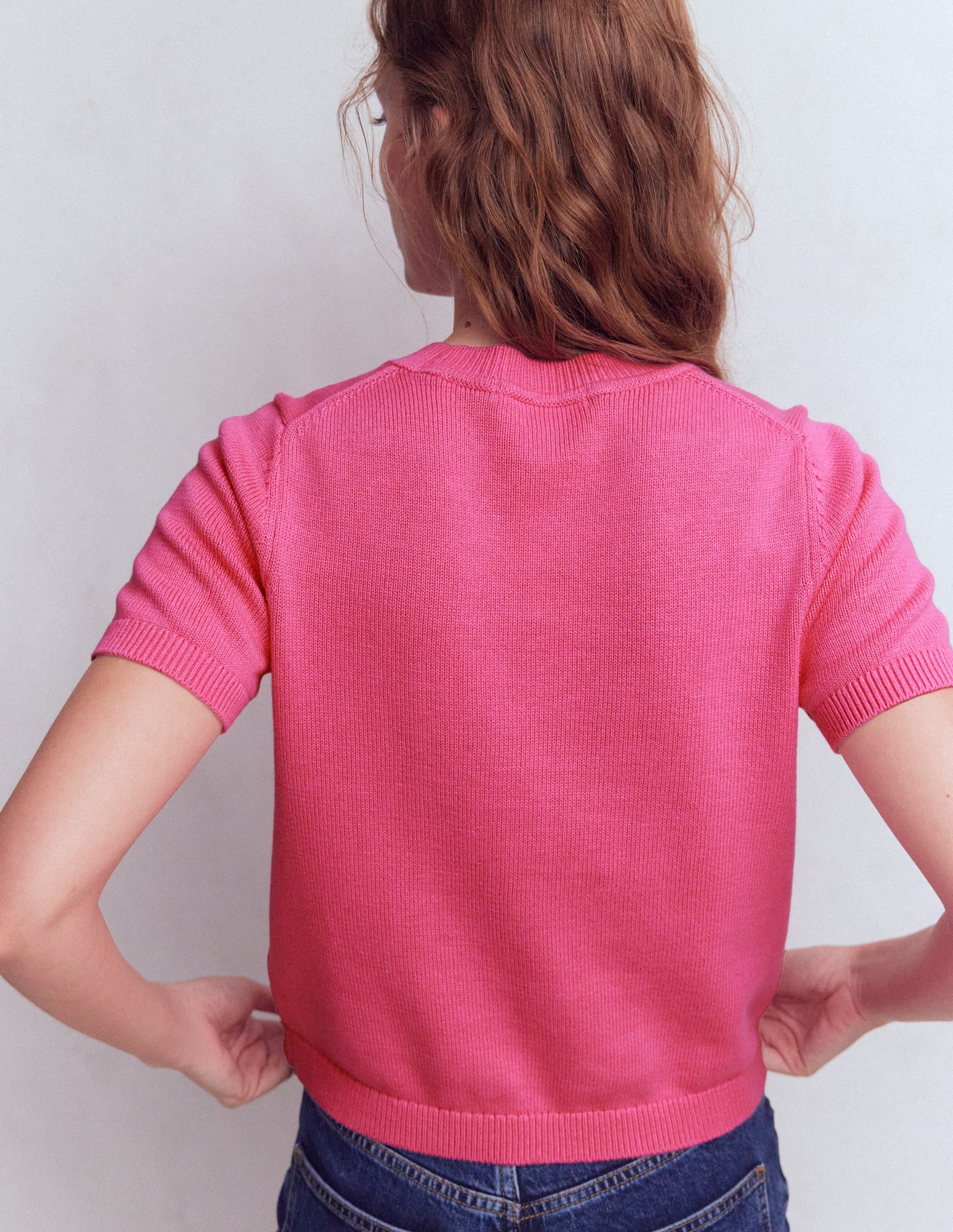 T-shirt ornementé-Punch rose - Image 3