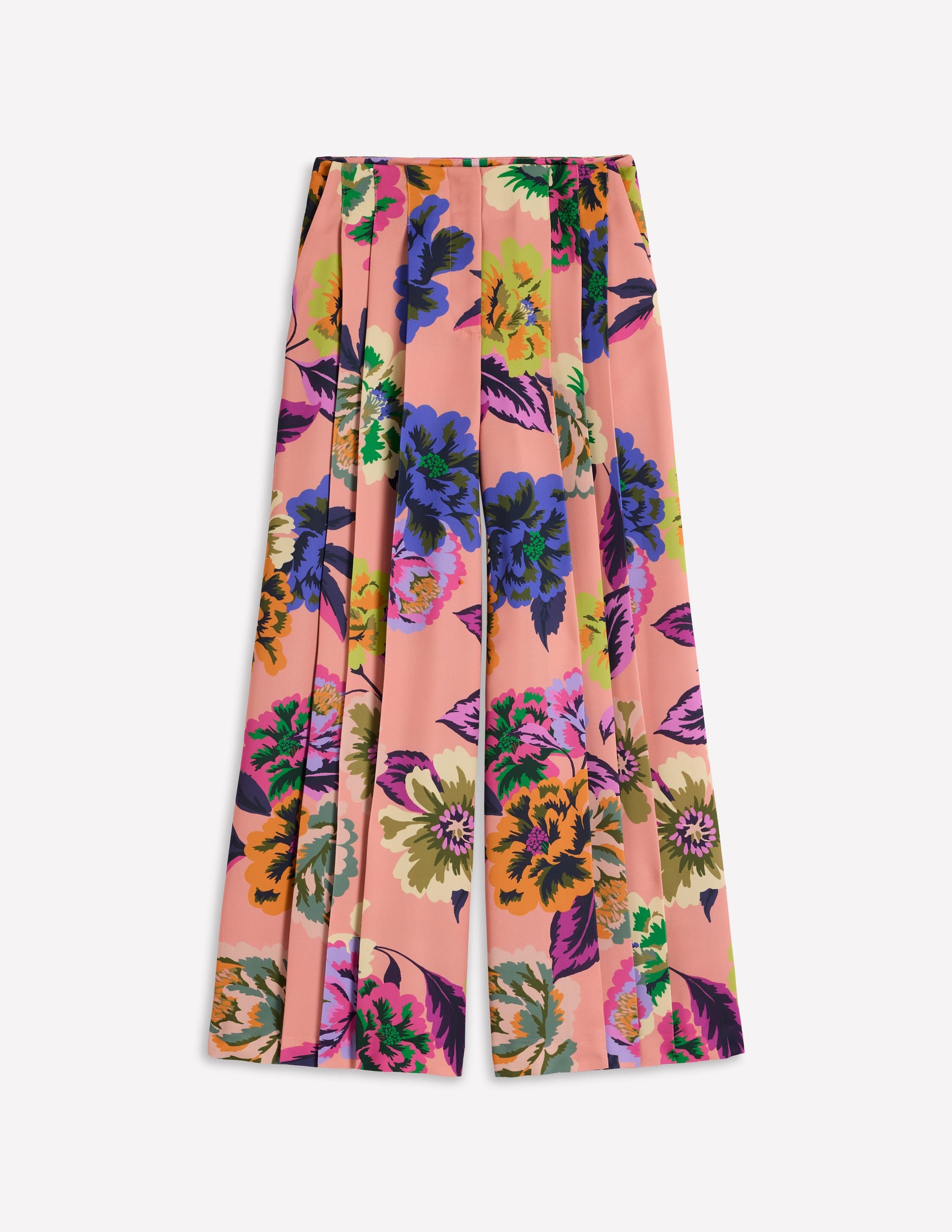 Regent Hose mit weitem Bein-Bunt, Opulente Blüten-8