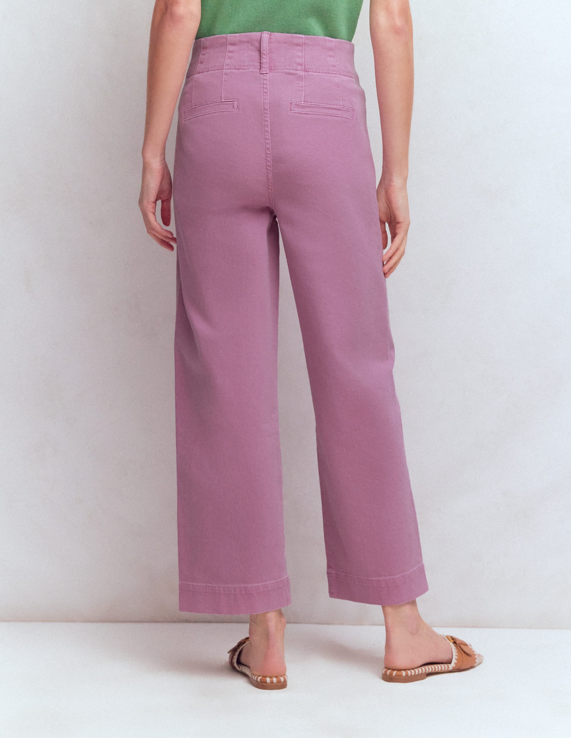 Jean court Primrose-Violet trèfle - Image 3