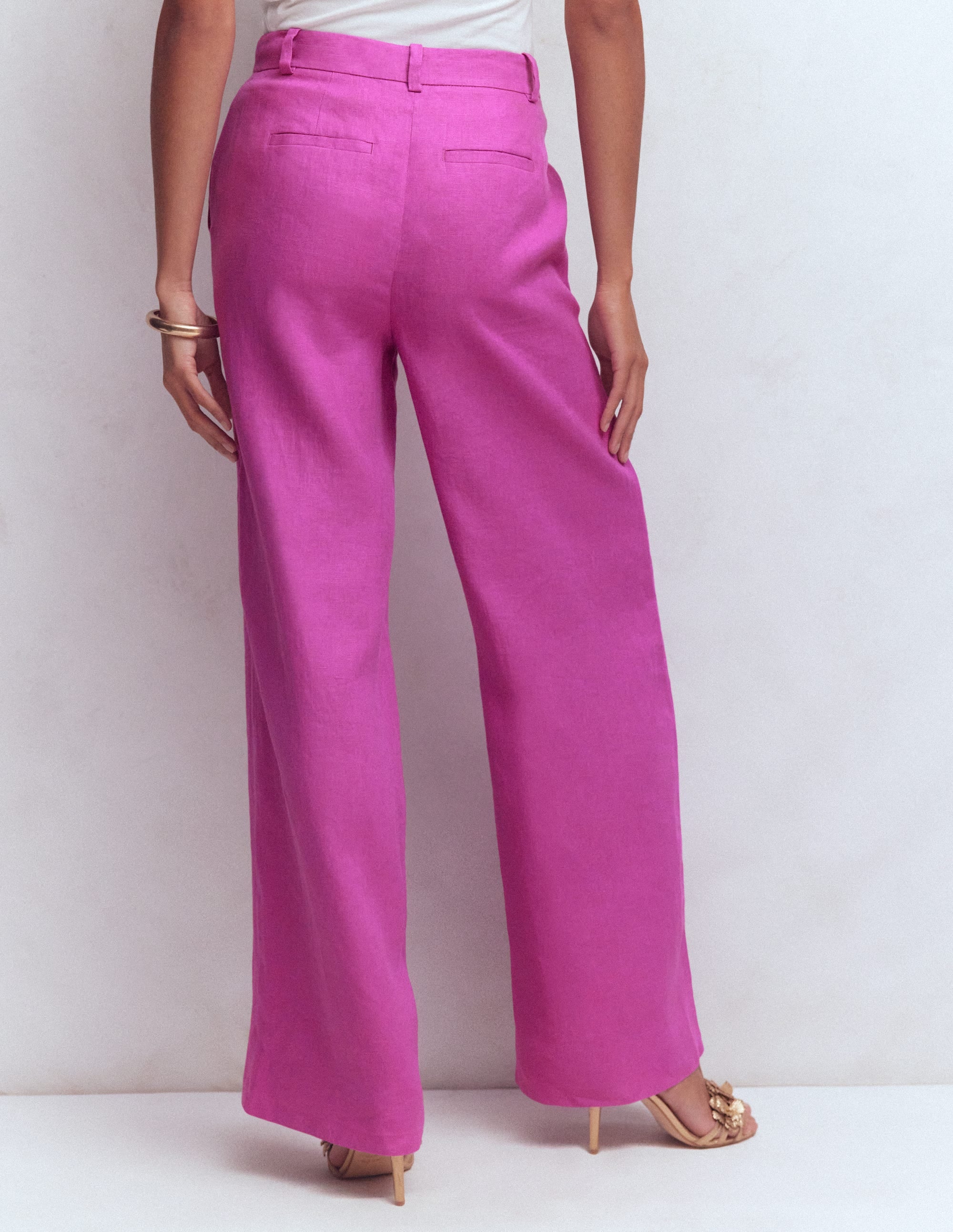 Belgravia Leinenhose-Passionsblume - Image 3