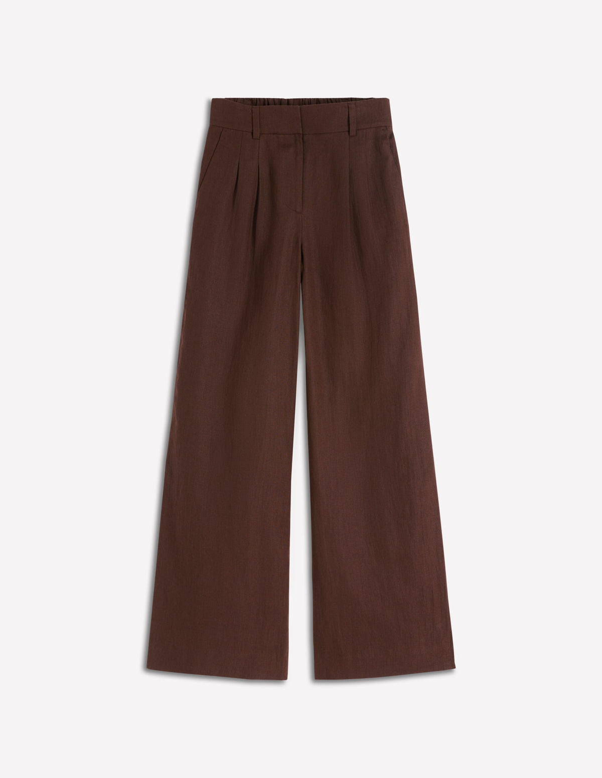Kensington Leinenhose-Bitterschokolade - Image 6