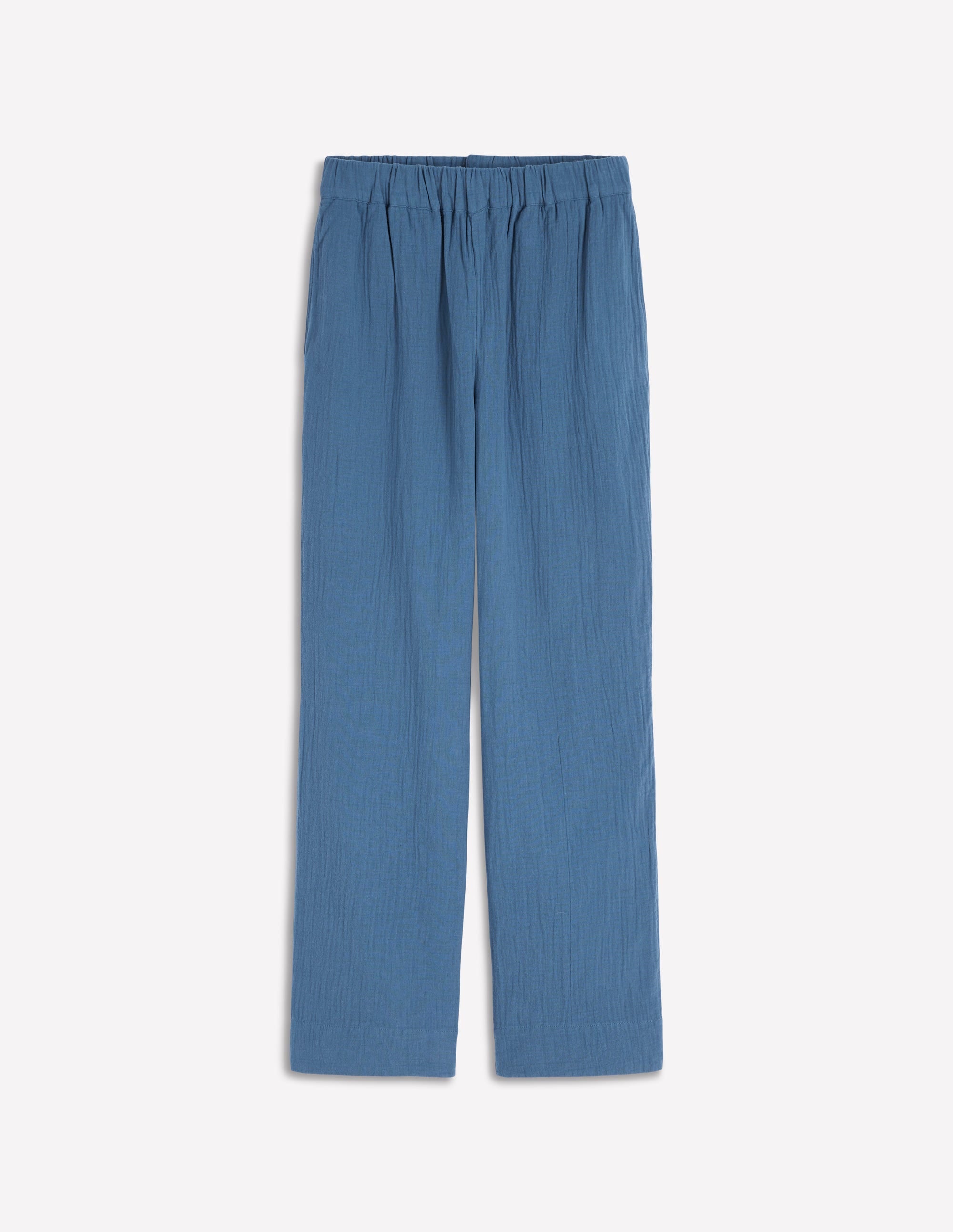 Doppeltuch-Hose zum Hineinschlüpfen-Meeresdunst Blau - Image 5