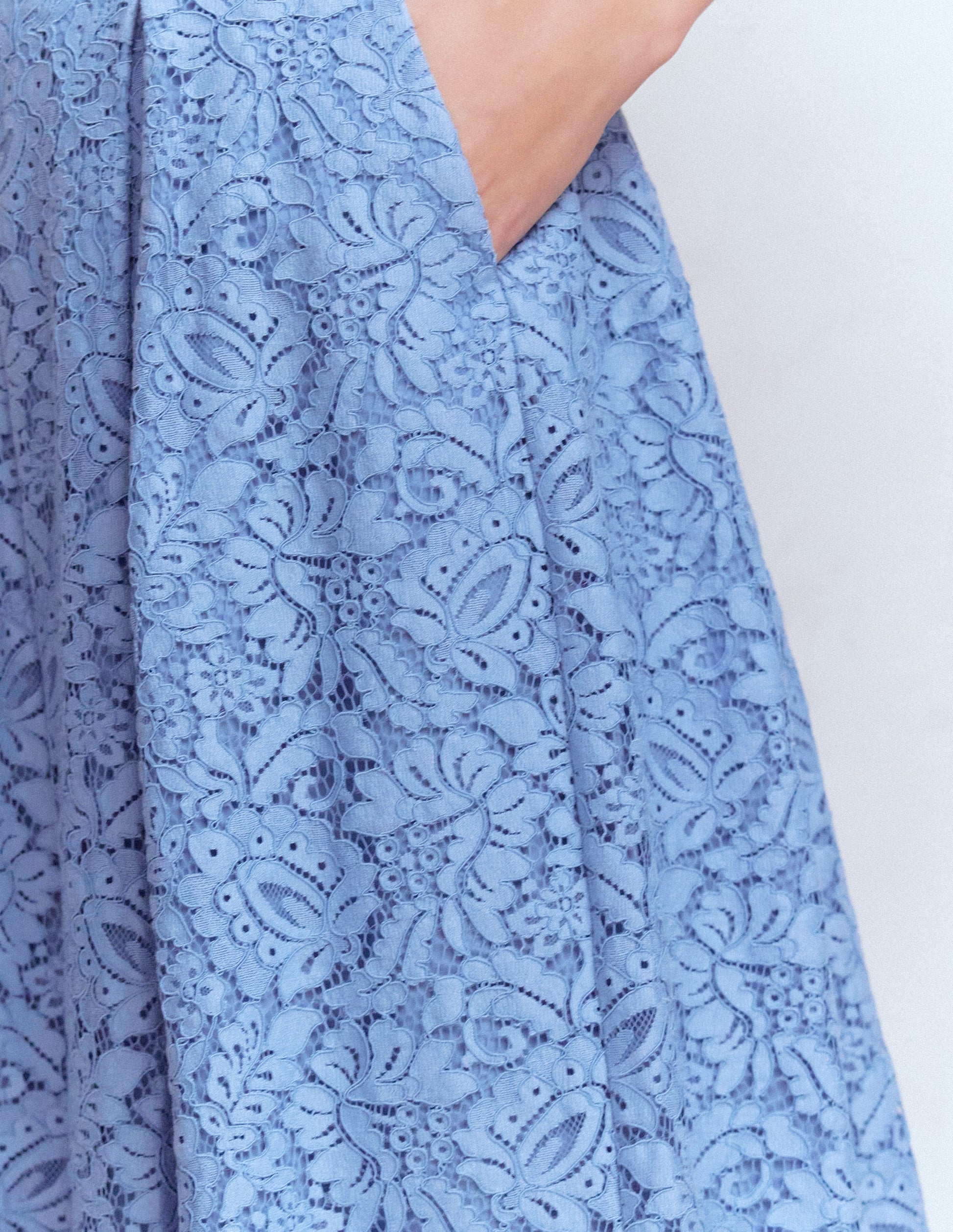 Verity Spitzenrock-Kobaltblau-2