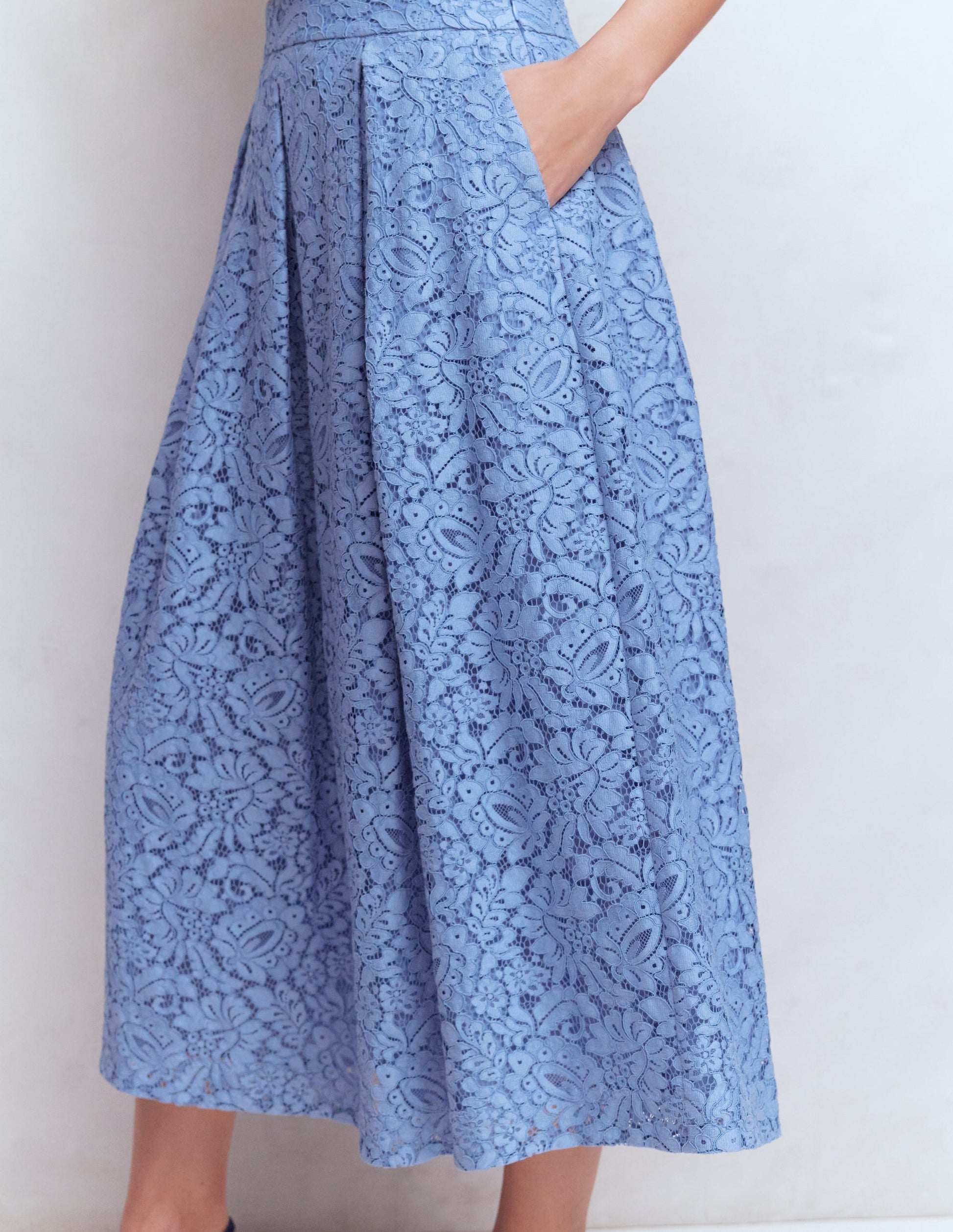 Verity Spitzenrock-Kobaltblau-5