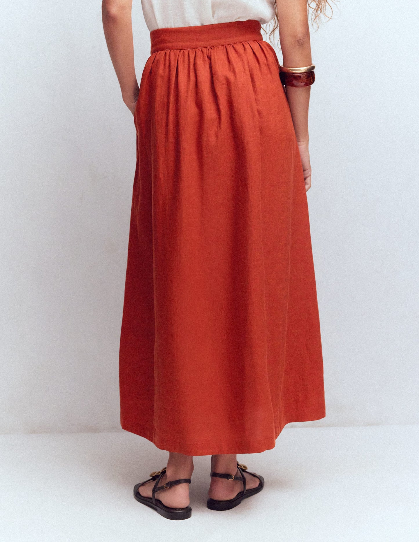 Emma Leinenrock-Braun-Orange