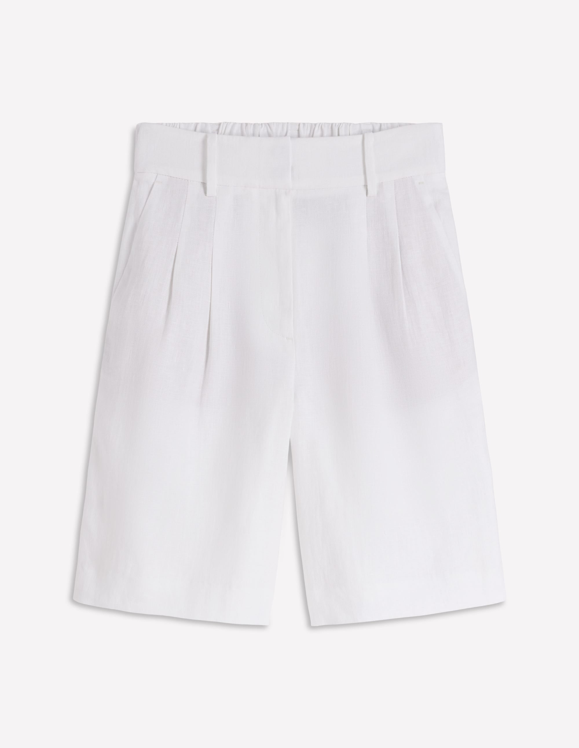 Kensington Leinenshorts-Weiß - Image 6