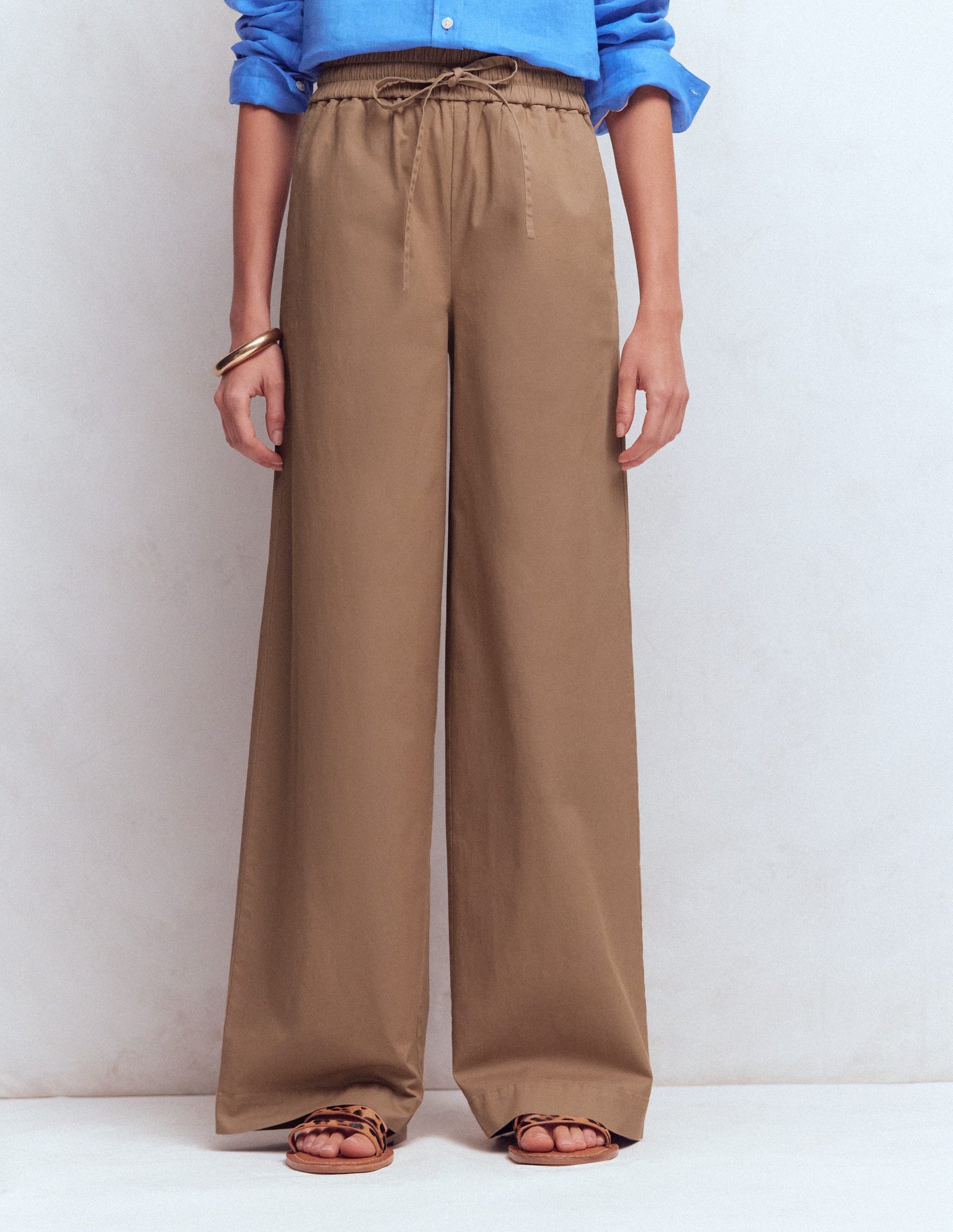 Greenwich Tie Waist Trousers-Amphora-4
