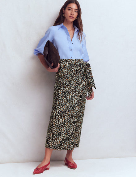 Dimitra Leinen-Säulenrock-Mandelmilch, Gepard-Pop