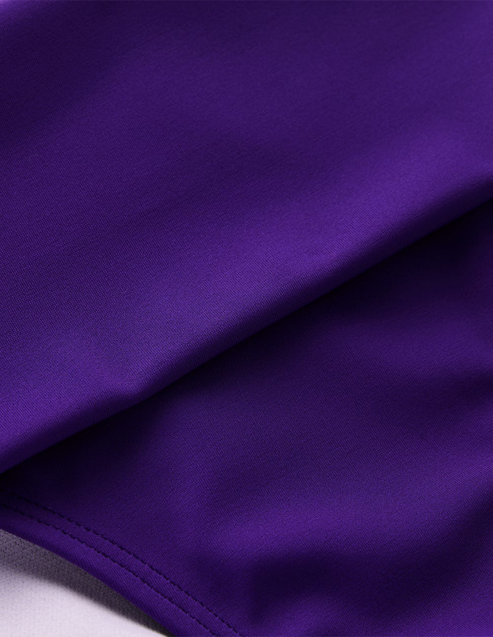 Bas de bikini intemporel à revers-Bleu Cobalt-7