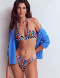 Bas de bikini intemporel-Multi, motif Enchanted Paisley