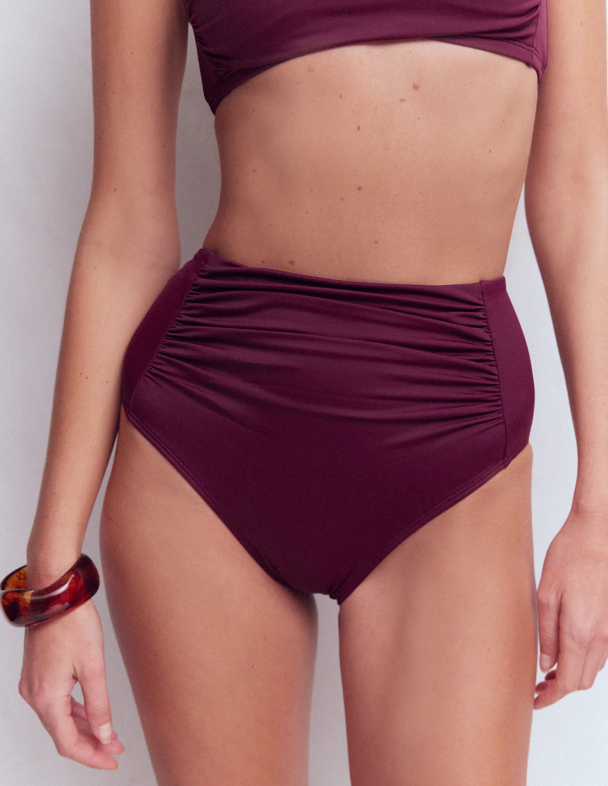 Bas de bikini froncé Kythira-Aronia - Image 5