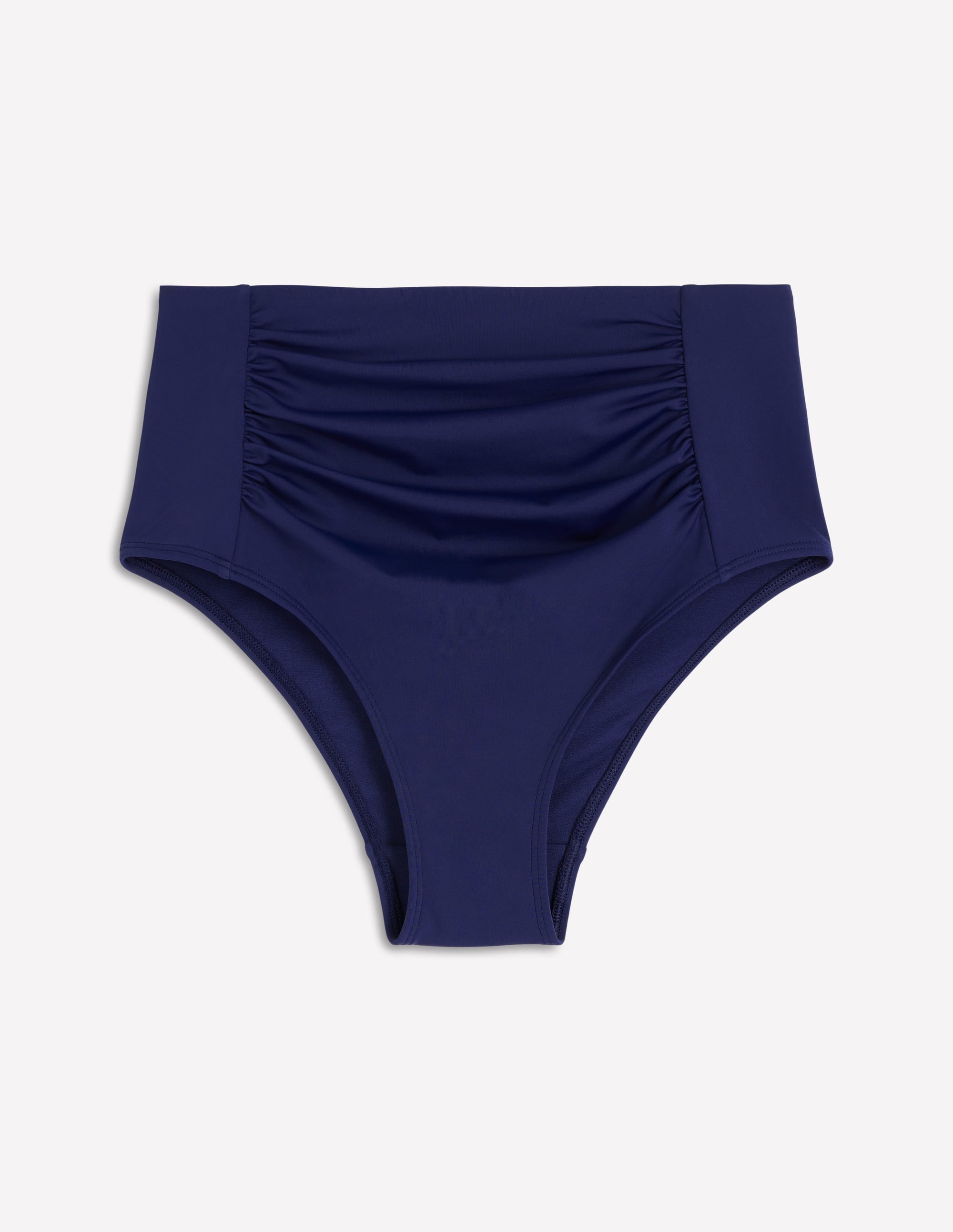 Bas de bikini froncé Kythira-Bleu marine - Image 6