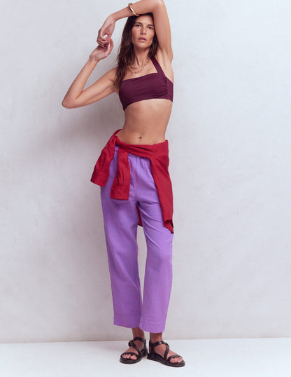 Haut de bikini froncé Kythira-Aronia-6