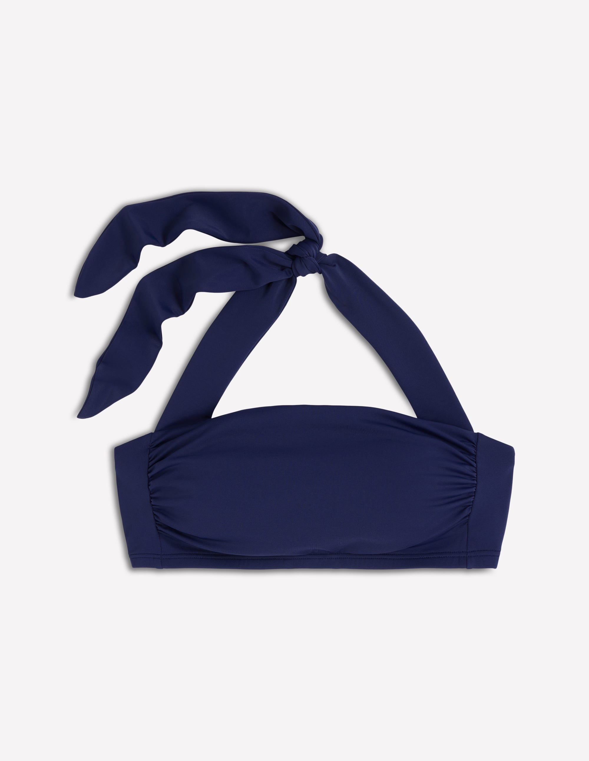 Haut de bikini froncé Kythira-Bleu marine - Image 6