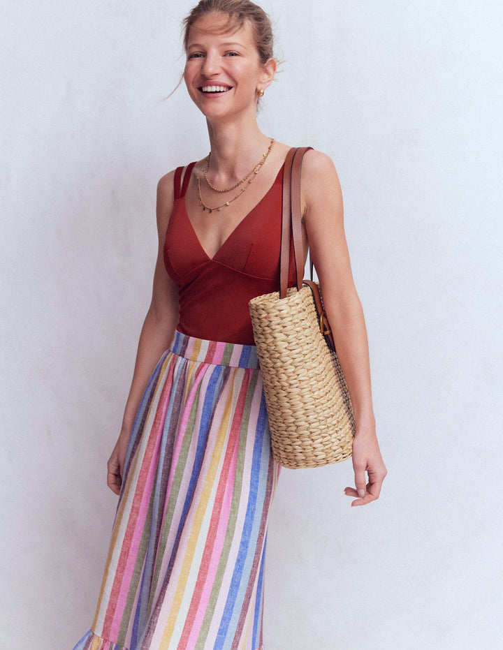 Arles Badeanzug-Paprikarot