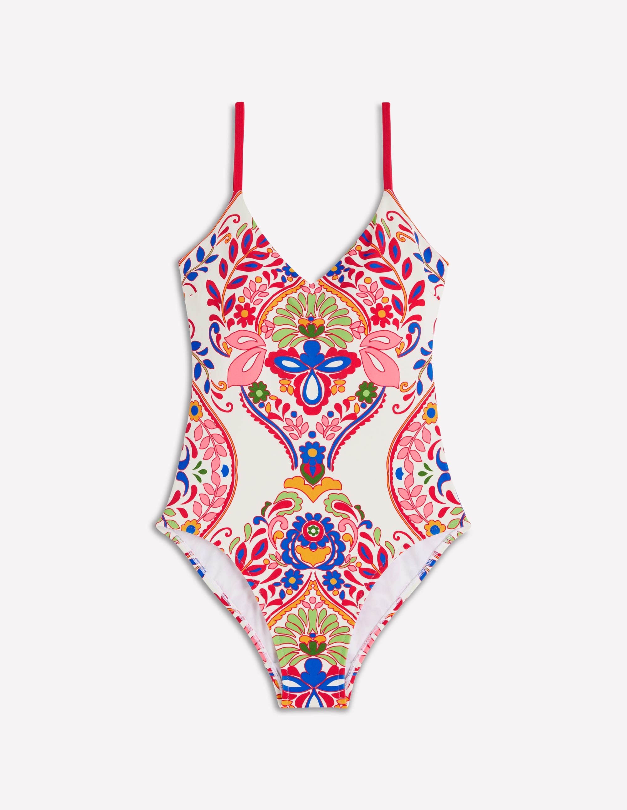 Maillot de bain col V Palermo-Multi, motif Enchanted Gardenia - Image 7