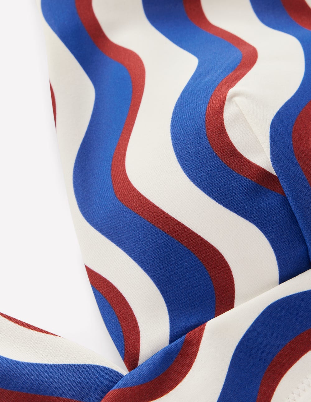 Arles Bikinioberteil-Bunt, Gewellte Streifen-7