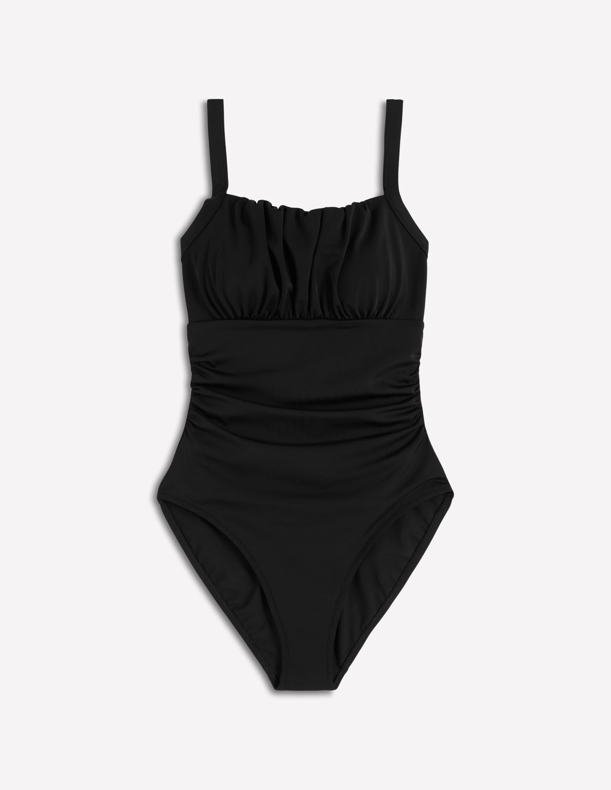 Maillot de bain Skiathos à empiècement froncé-Noir - Image 5