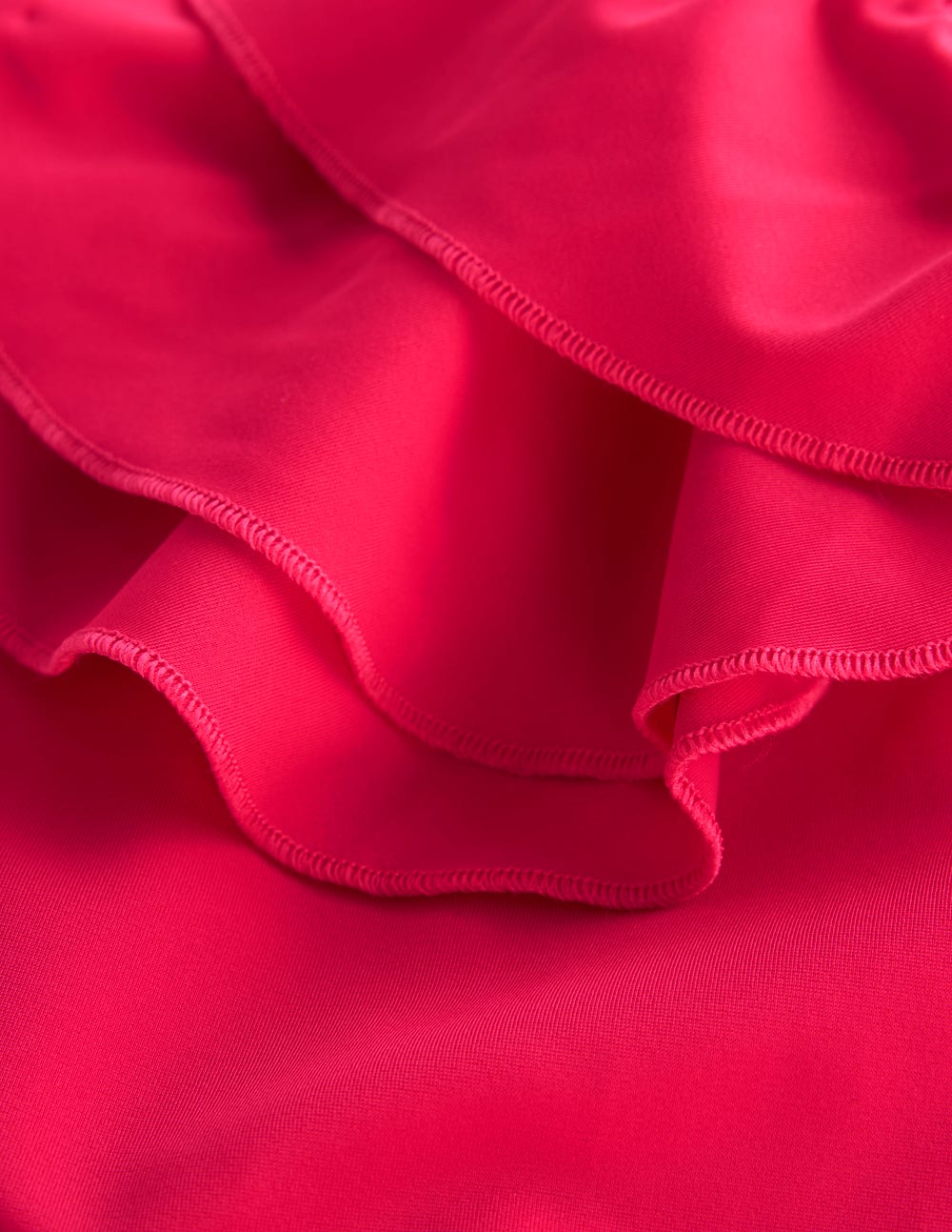 Maillot de bain à grands volants-Rosy - Image 7