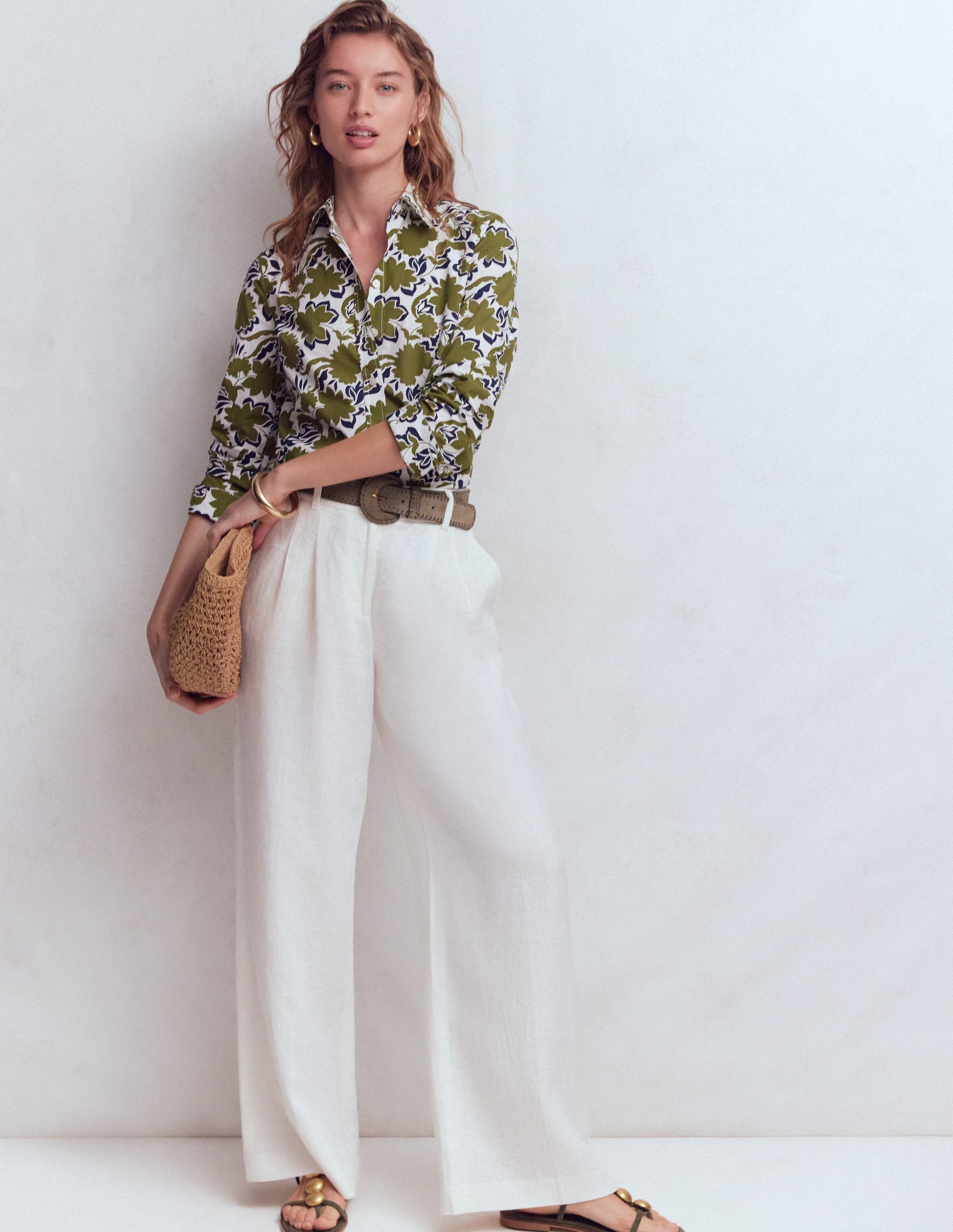 Sienna Baumwollhemd-Eintagsfliege, Schattenblüte-5