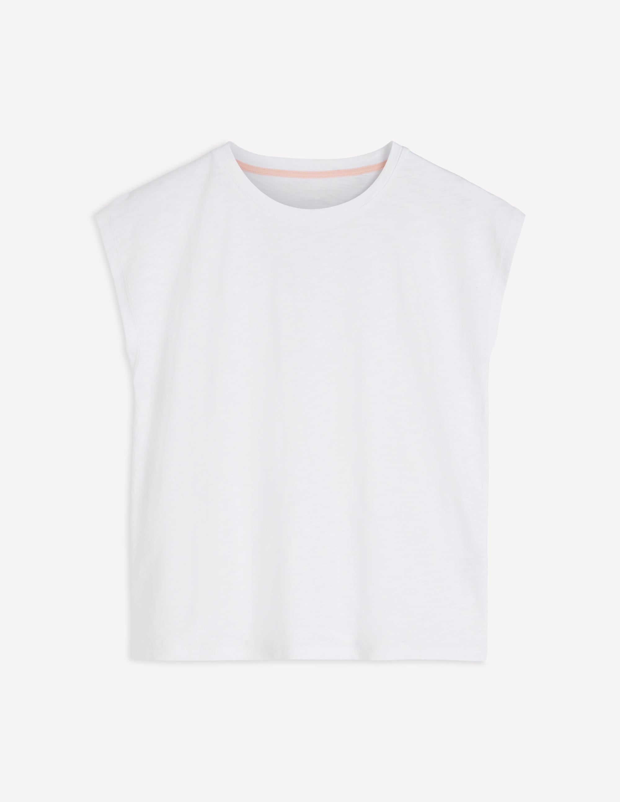 Bedrucktes T-Shirt mit Flammgarn-Weiß - Image 6