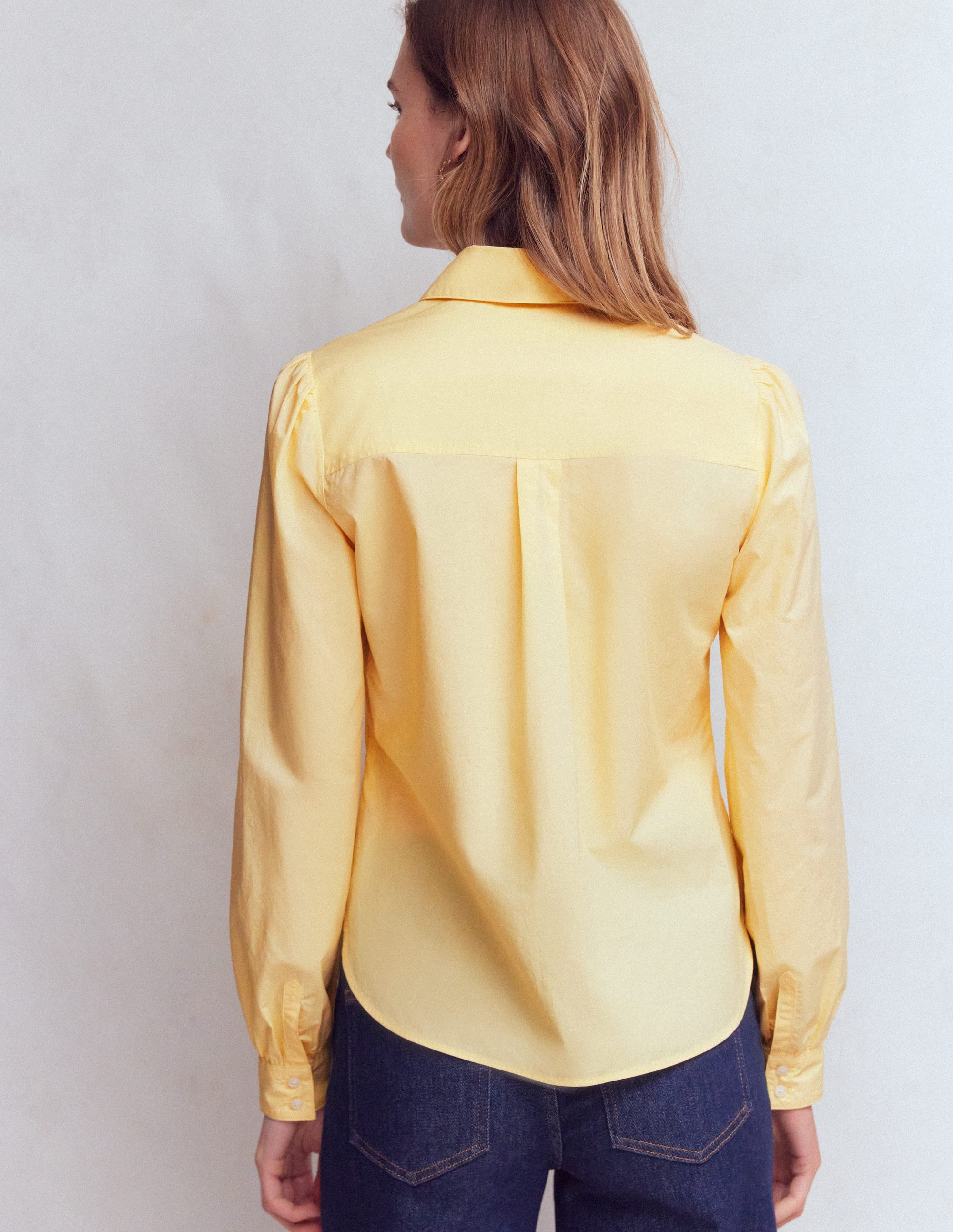 Chemise Cara en coton-Crème au beurre - Image 3