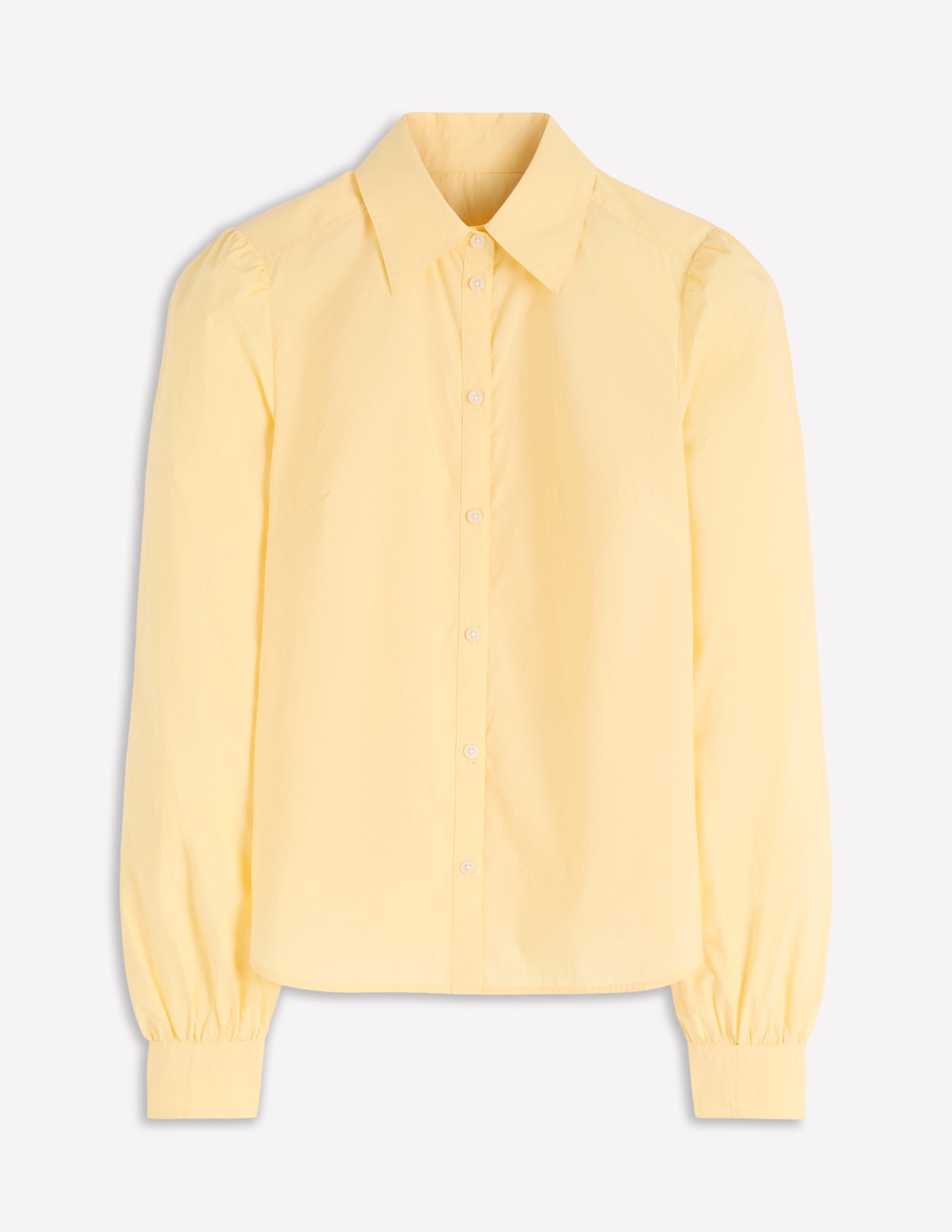 Chemise Cara en coton-Crème au beurre - Image 5