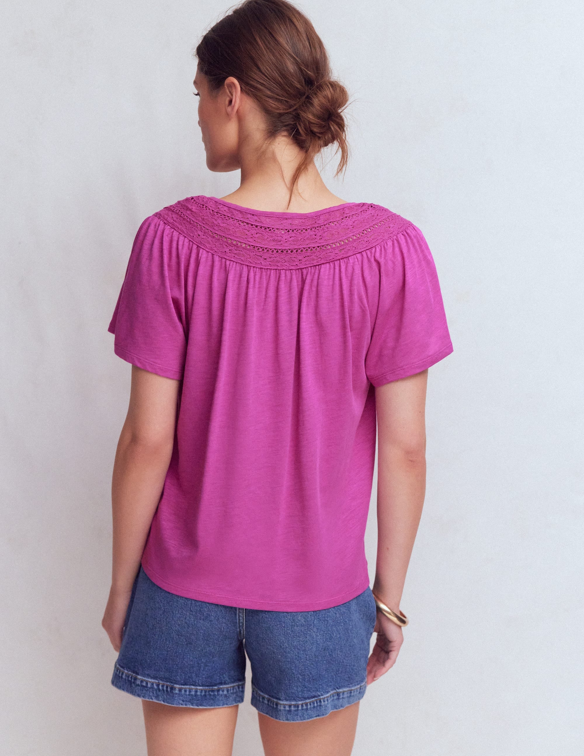 T-shirt Edi à détails-Passiflore - Image 3