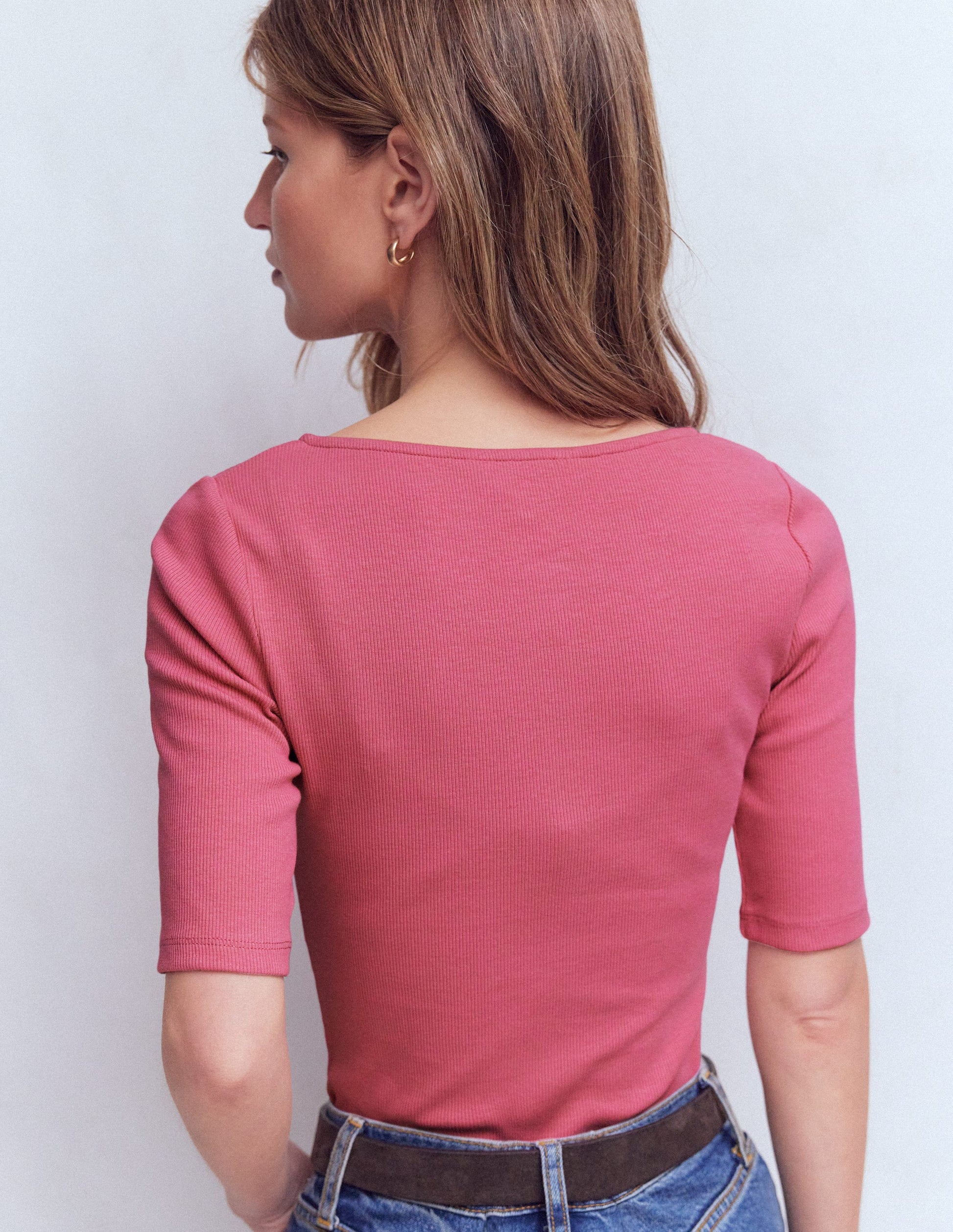 Kurzärmliges Henley-Shirt aus Rippstrick-Malaga-3