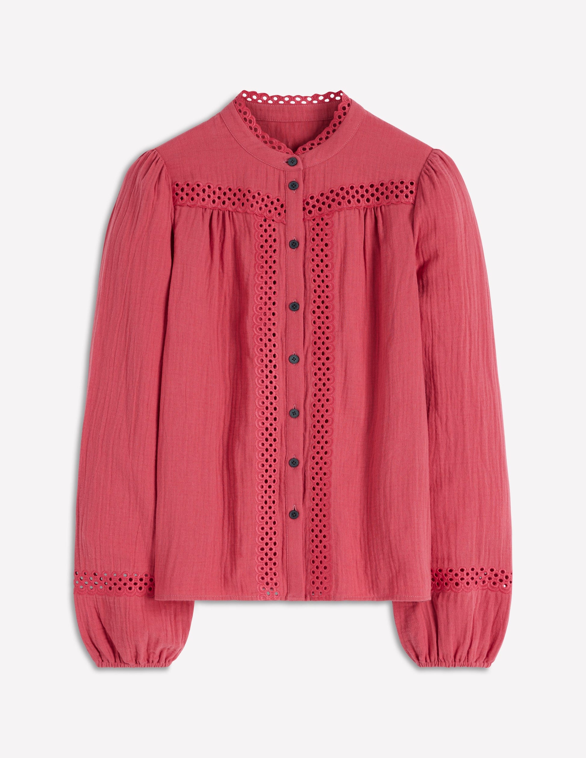 Doppeltuch-Oberteil mit Besatz-Stechpalmenbeere-4