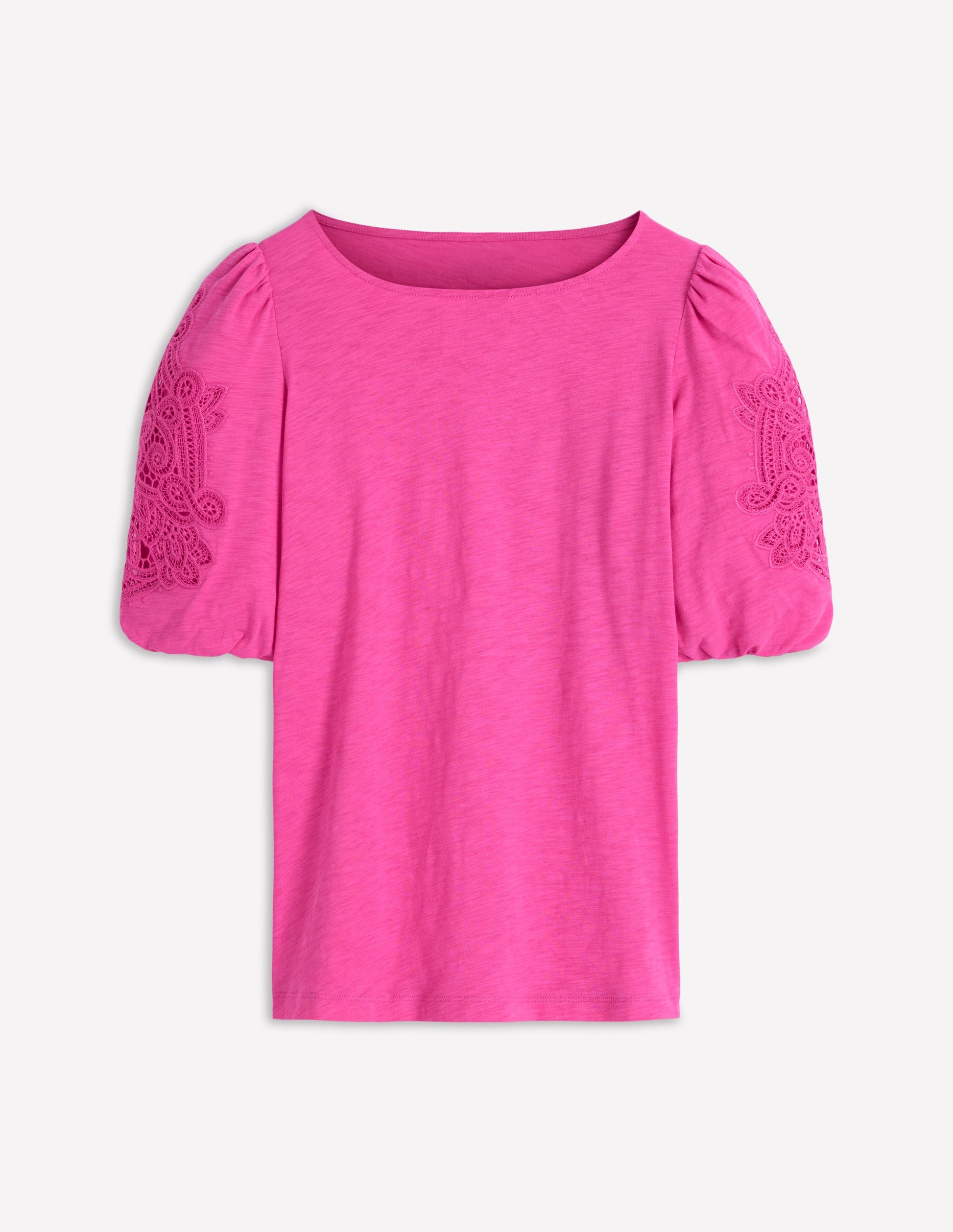 Jerseyoberteil mit Cutwork-Detail-Phlox-Rosa-5