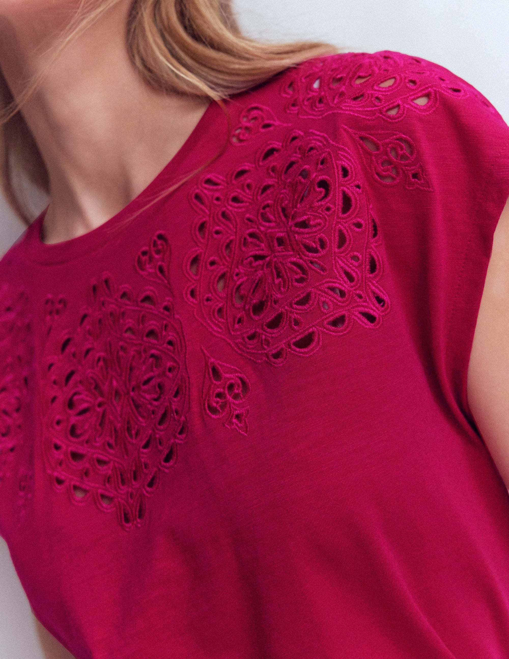 T-shirt Willow à broderie anglaise-Granita - Image 2