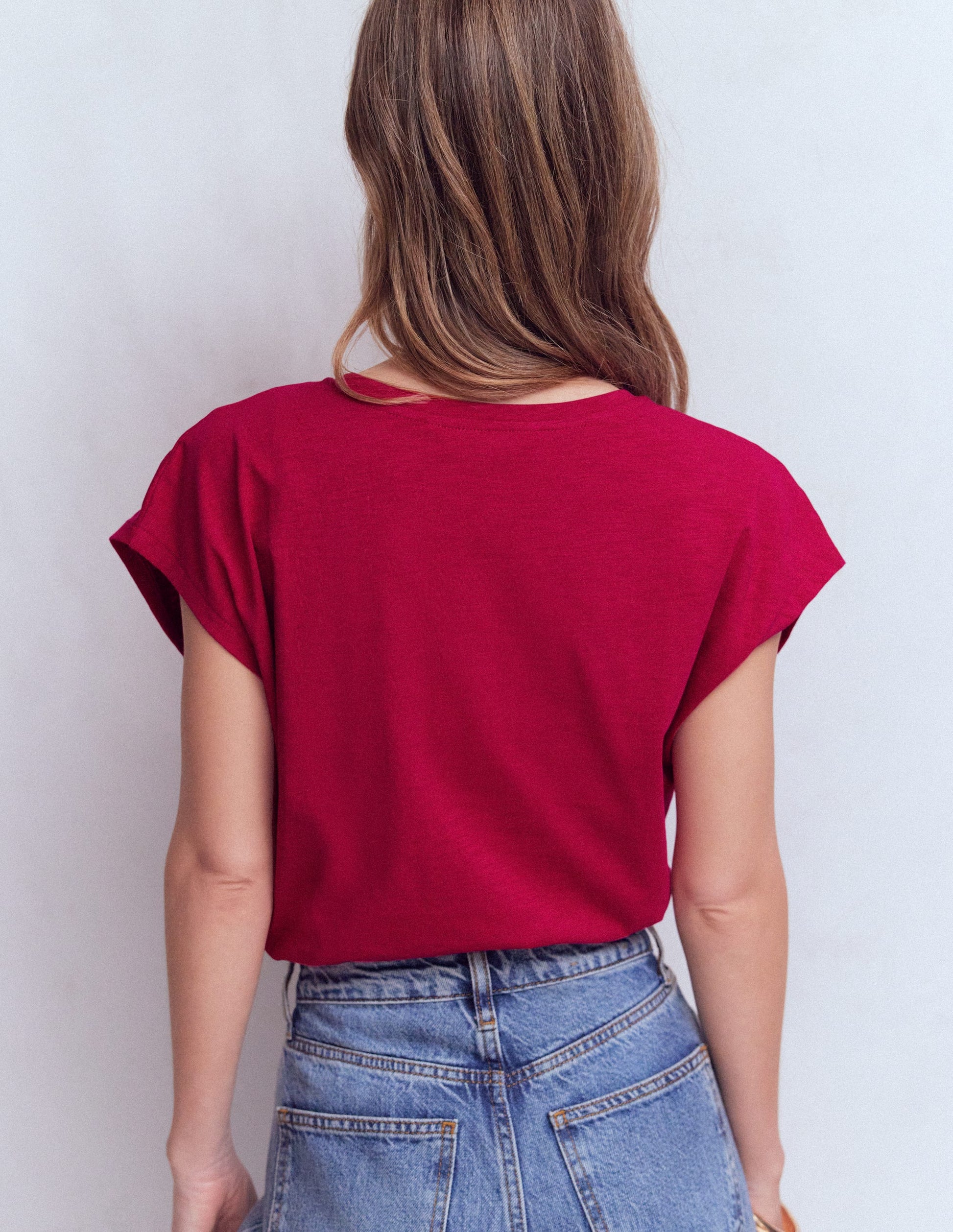 Willow T-Shirt mit Lochstickerei-Granita-3