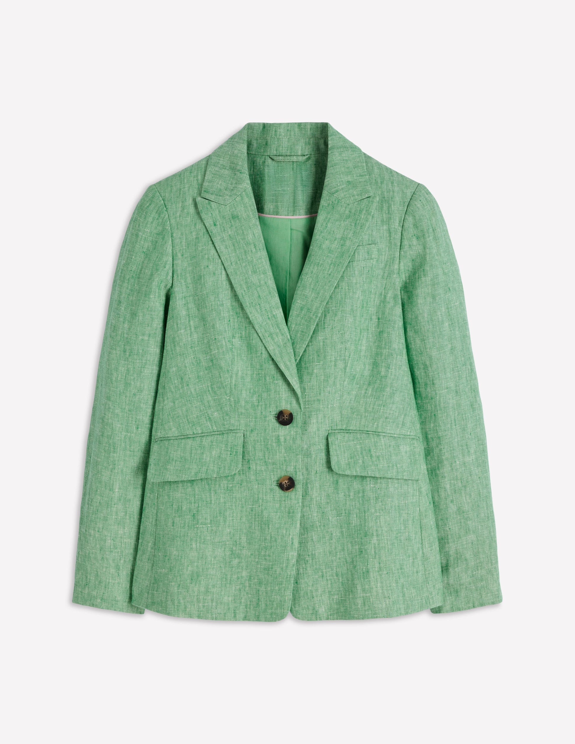 Stamford Leinenblazer-Aloe-Grün Chambray-5